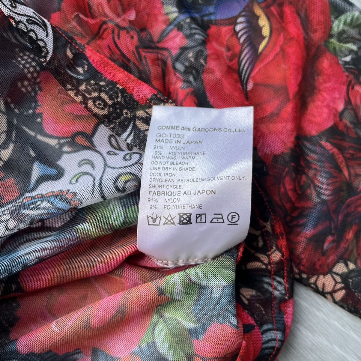 Comme des Garcons Comme des Garçons Mainline Archive Traditional Tattoo Top Size S / US 4 / IT 40 - 6 Thumbnail