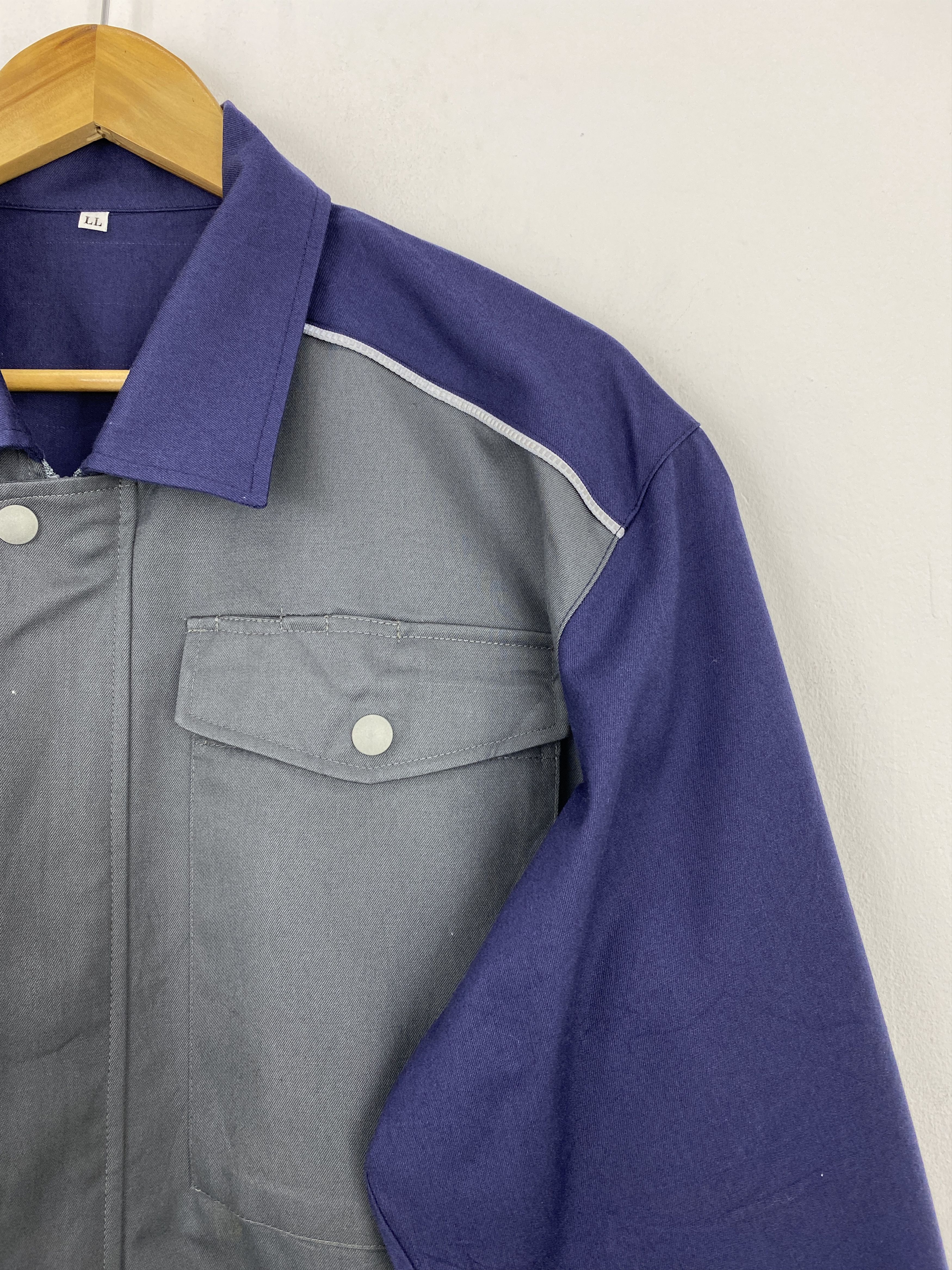 Japanese Brand Vintage Japanese Brand Worker Denim Jacket J1778 Size US XL / EU 56 / 4 - 7 Thumbnail