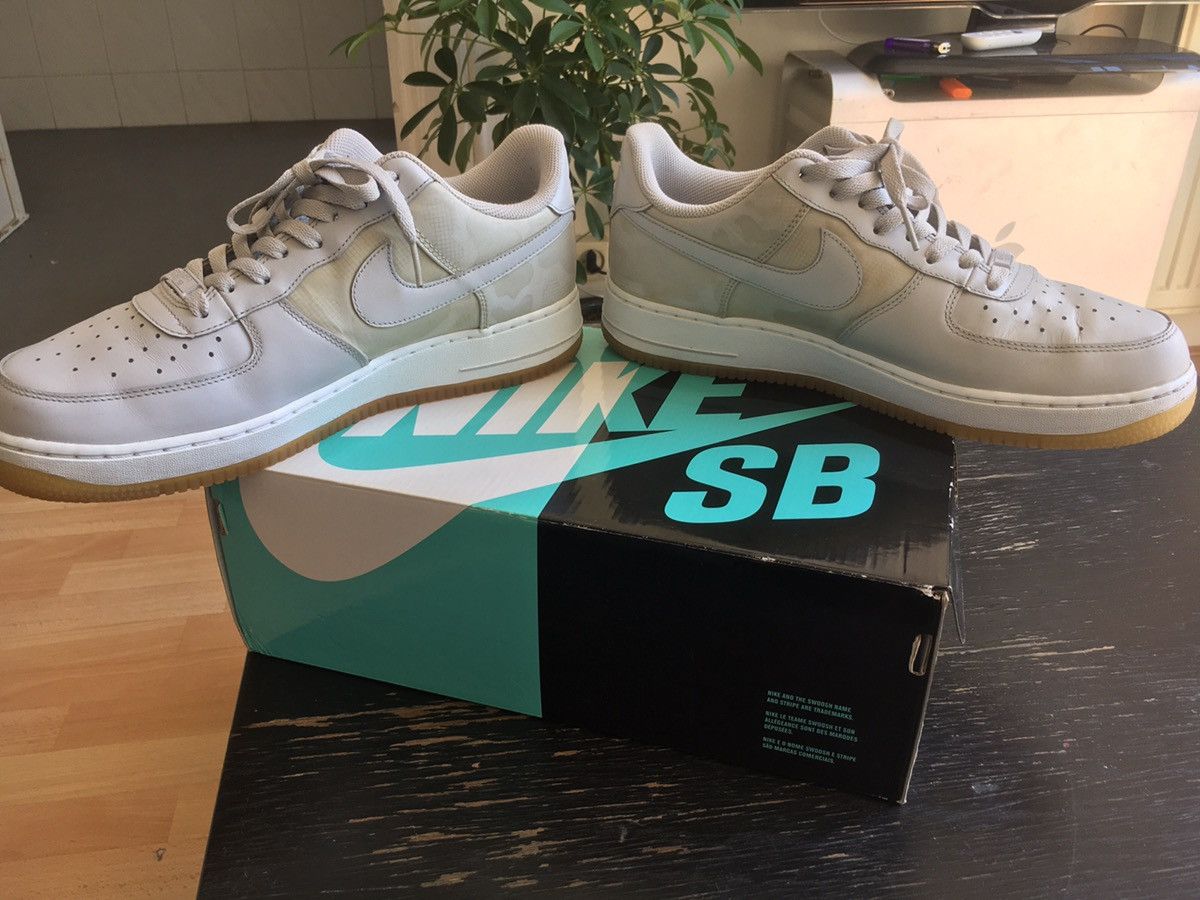 Nike Nike Air Force 1 Low Neutral Grey Camo Size US 10 / EU 43 - 2 Thumbnail