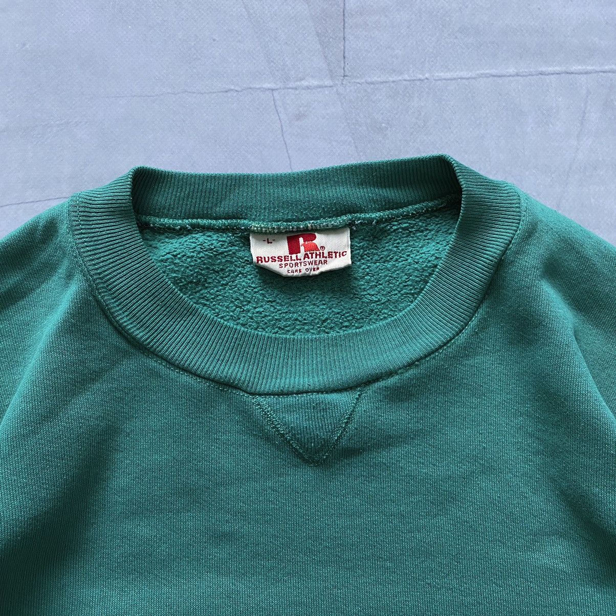 Russell Athletic × Vintage Rare 70s Russell Athletic Sweatshirt Faded Made In USA Size US L / EU 52-54 / 3 - 7 Thumbnail
