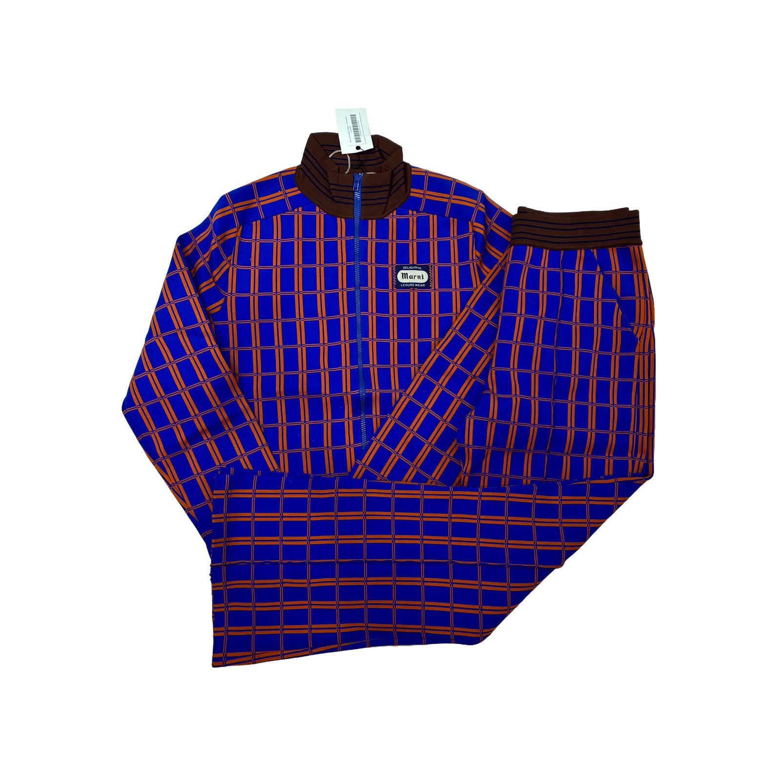 Marni Marni Blue & Orange Sweatsuit Size US M / EU 48-50 / 2 - 1 Thumbnail