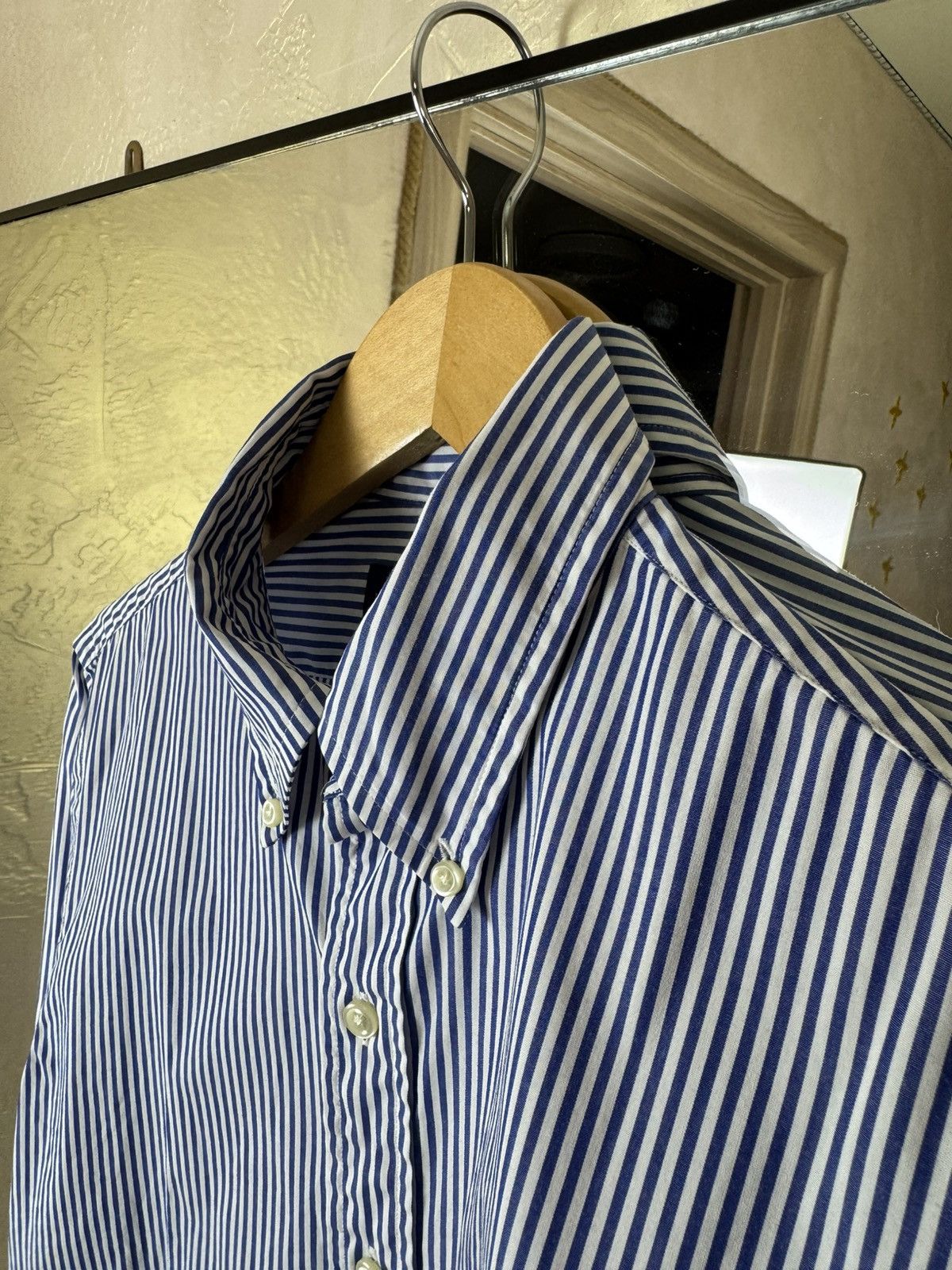 Polo Ralph Lauren Ralph Lauren Slim Fit Stretch Striped Cotton Button-Down Size US S / EU 44-46 / 1 - 7 Thumbnail