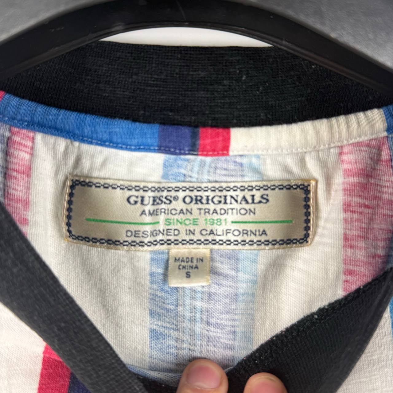 Guess Guess x ASAP Rocky style t-shirt Stripes Tee Size US S / EU 44-46 / 1 - 3 Thumbnail