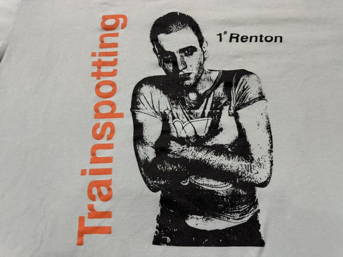 Vintage Vintage 90s 2000s Trainspotting Mark Renton T Shirt Movie Size US M / EU 48-50 / 2 - 2 Thumbnail