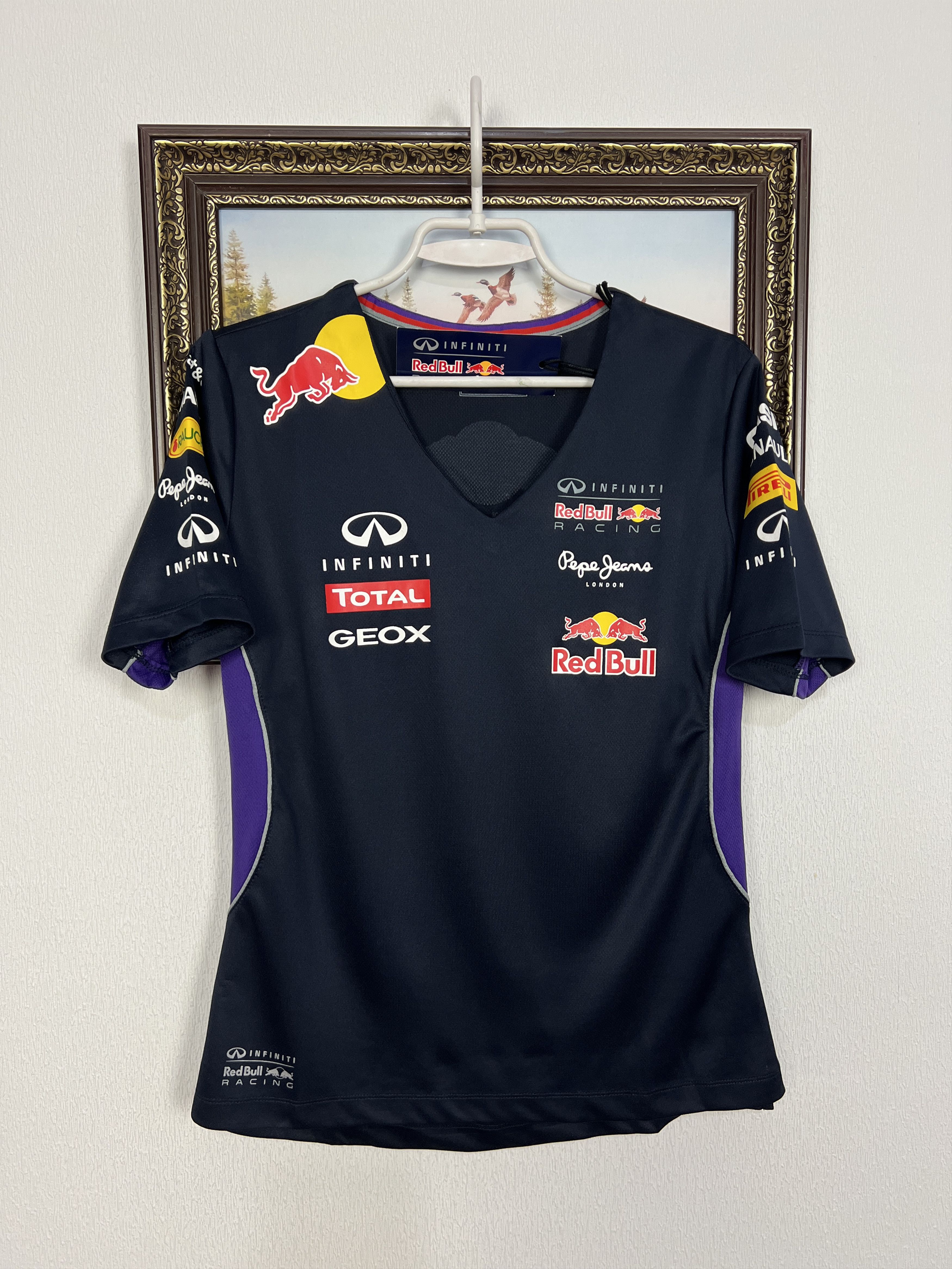 Pepe Jeans Jersey Infinity Red Bull F1 Formula Racing Shirt Tee Size S / US 4 / IT 40 - 1 Thumbnail