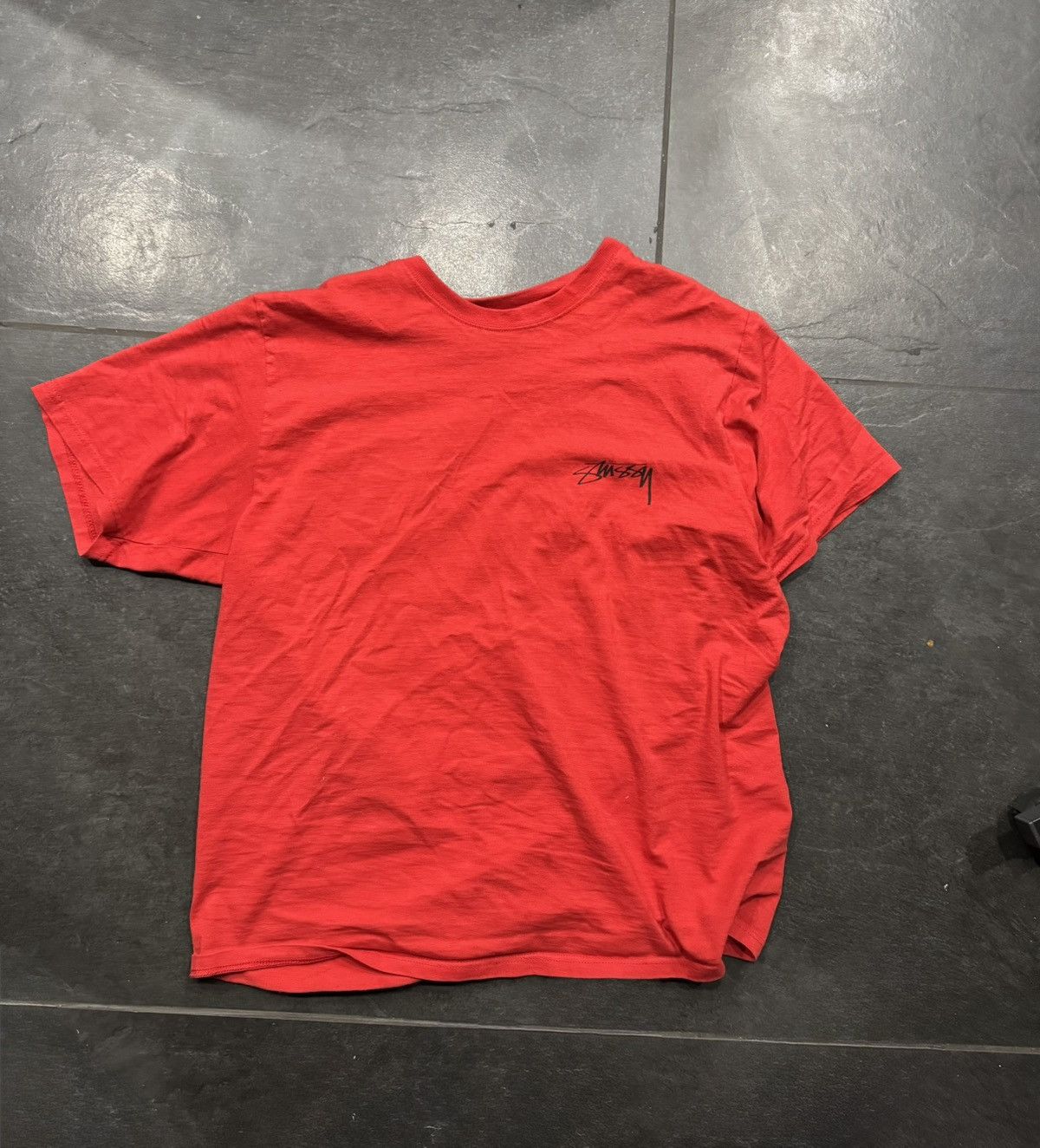 Stussy Stussy Red Mirage Tee Size US M / EU 48-50 / 2 - 1 Thumbnail