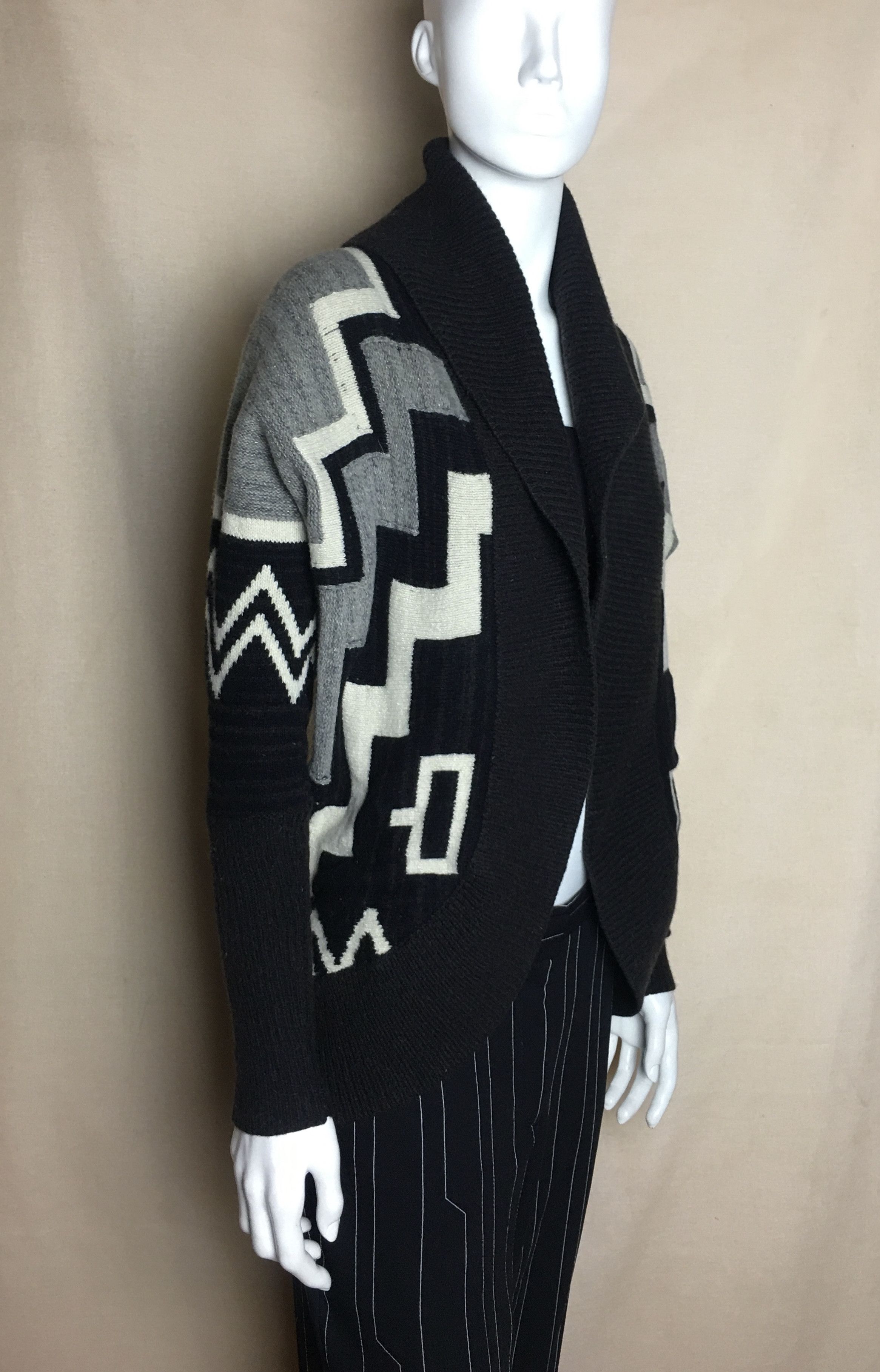 Ralph Lauren Ralph Lauren Aztec Indian Wool Silk Cashmere Cardigan M Size M / US 6-8 / IT 42-44 - 2 Thumbnail