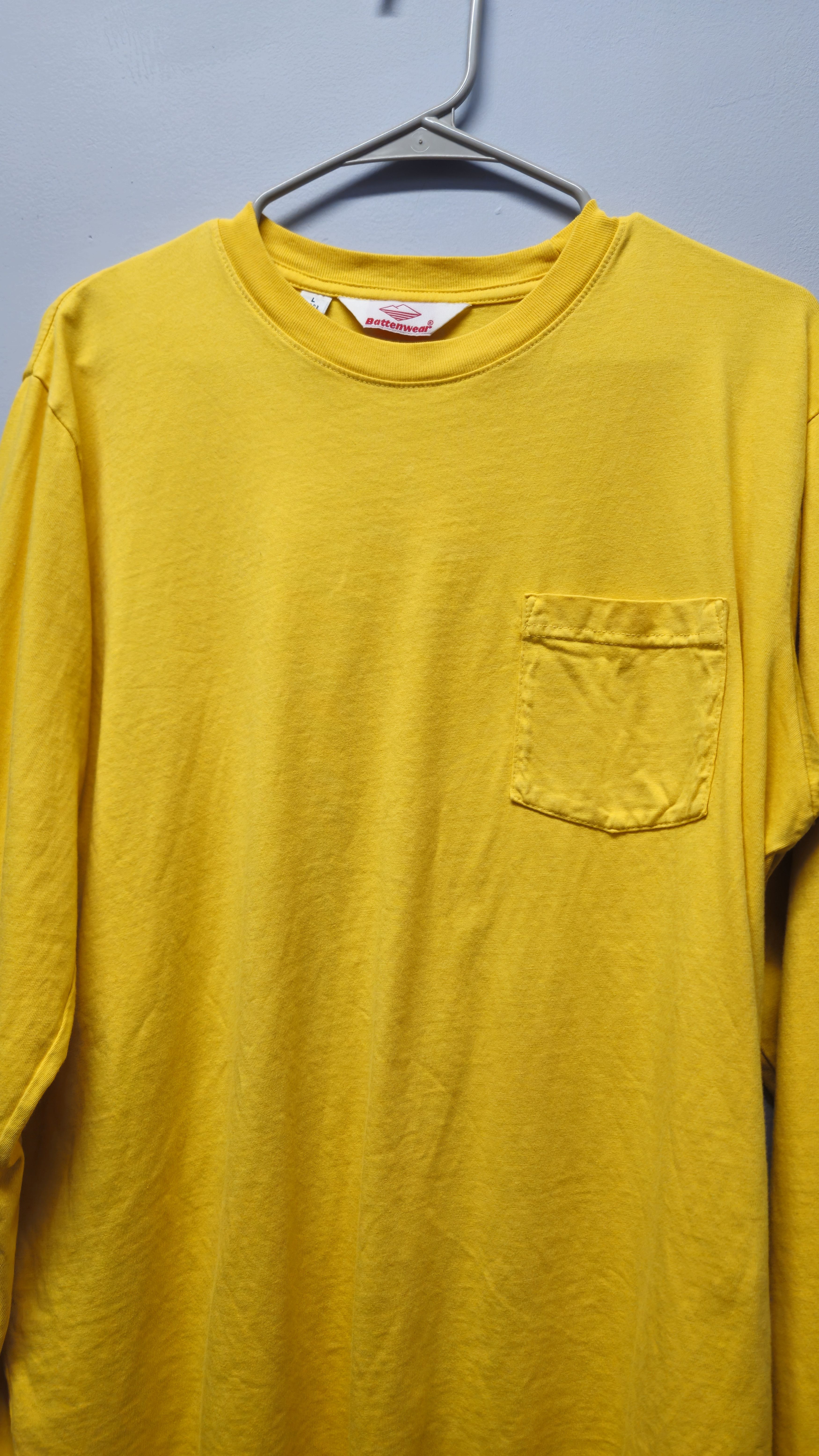 Battenwear Battenwear Long Sleeve Team T shirt w/ Pocket Size US L / EU 52-54 / 3 - 1 Thumbnail