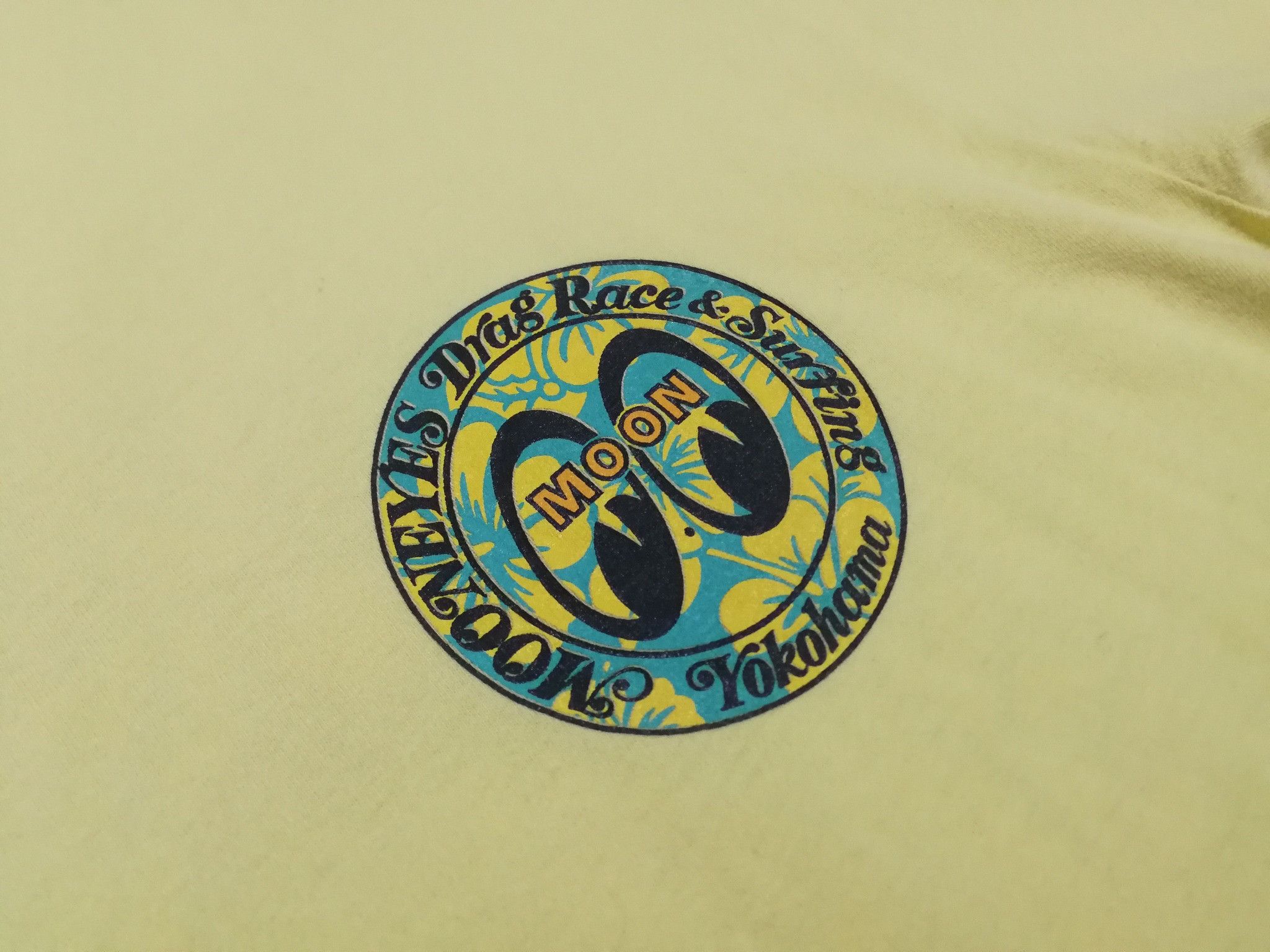 Hanes × Japanese Brand Vintage Hanes MOONEYES yokohama M 2075 Size US M / EU 48-50 / 2 - 7 Thumbnail