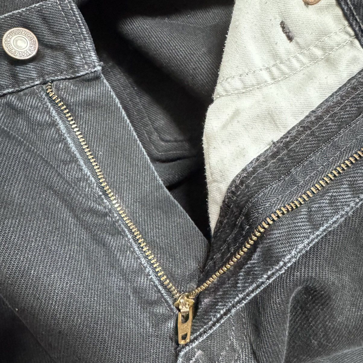 Levi's Vintage Levis 613 Black Denim Jeans Orangetab Size US 31 - 10 Thumbnail