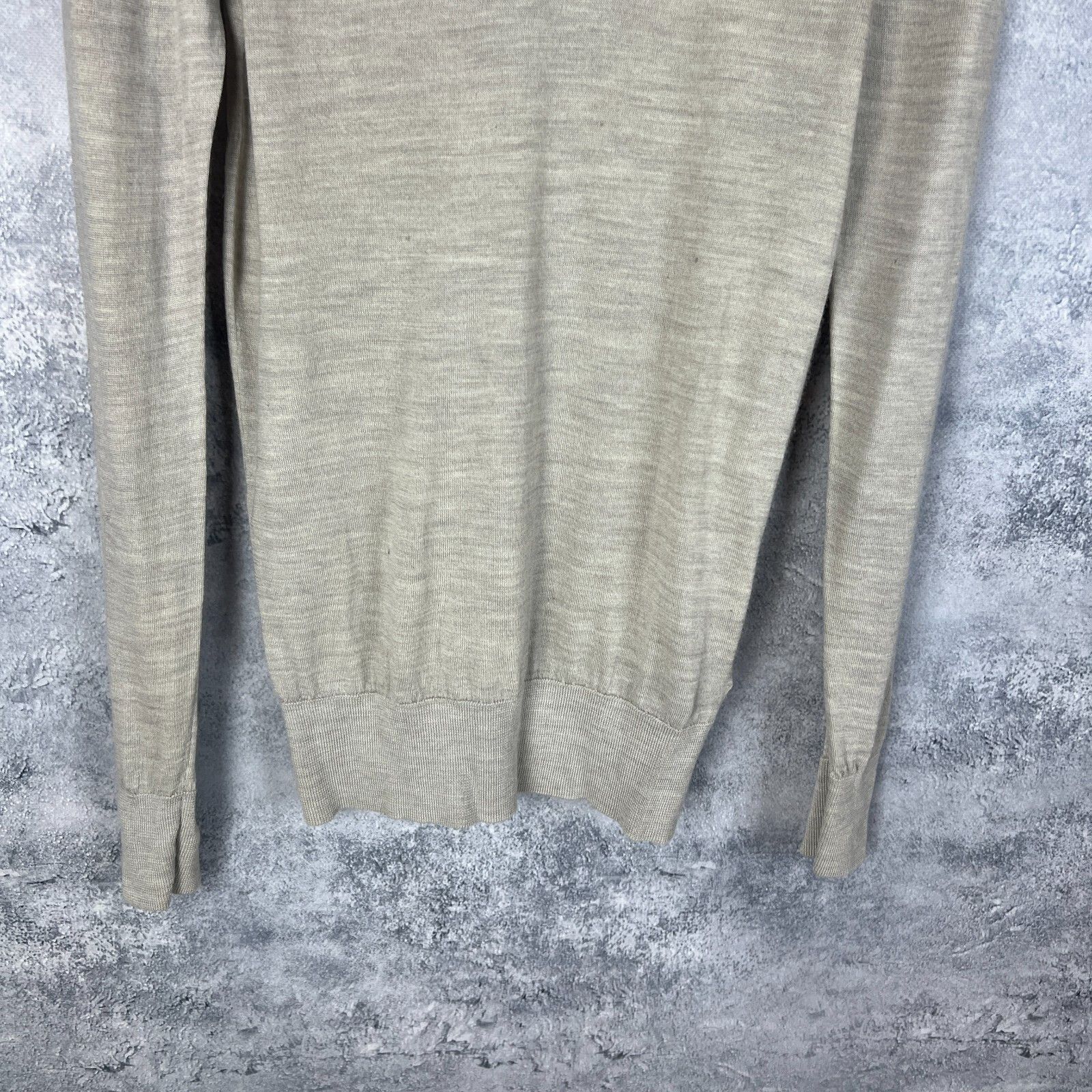 Allsaints Allsaints Sweater Men's Size S Beige Long Sleeve ` Size US S / EU 44-46 / 1 - 3 Thumbnail