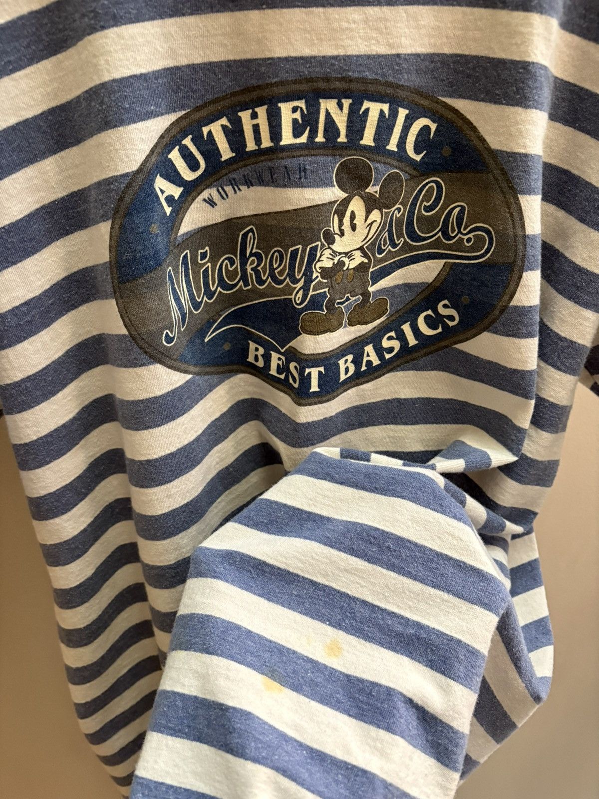 Mickey & Co. Mickey & Co VTG 90s striped “Best Basics” T-shirt XL Size US XL / EU 56 / 4 - 4 Thumbnail