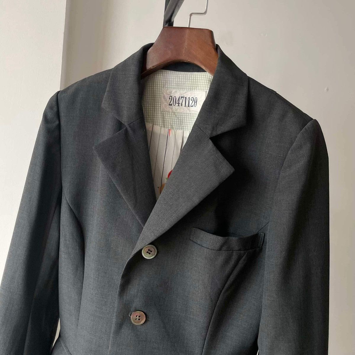 20471120 × Japanese Brand Ss99 20471120 Secret Flower Garden Blazer Size 36R - 5 Thumbnail