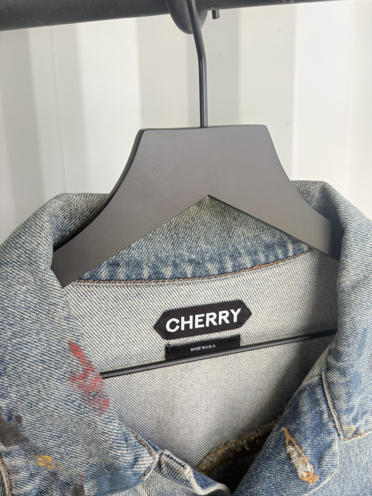 Cherry LA Cherry LA Painter Denim Jacket Grunge Thrashed Distressed Size US L / EU 52-54 / 3 - 5 Thumbnail