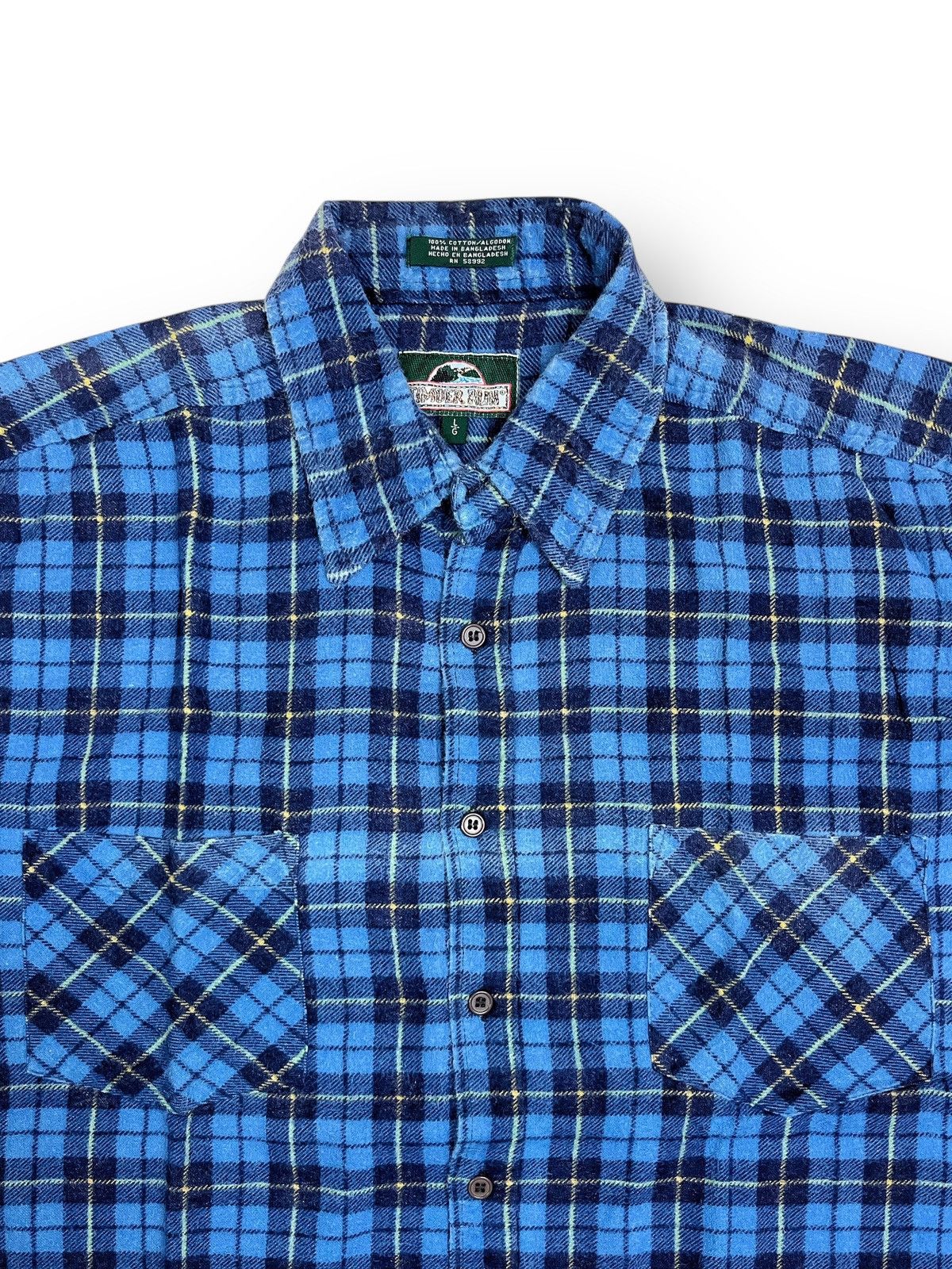 Vintage Timber Run Double Pocket Vintage Outer Flannel Size US XL / EU 56 / 4 - 2 Thumbnail