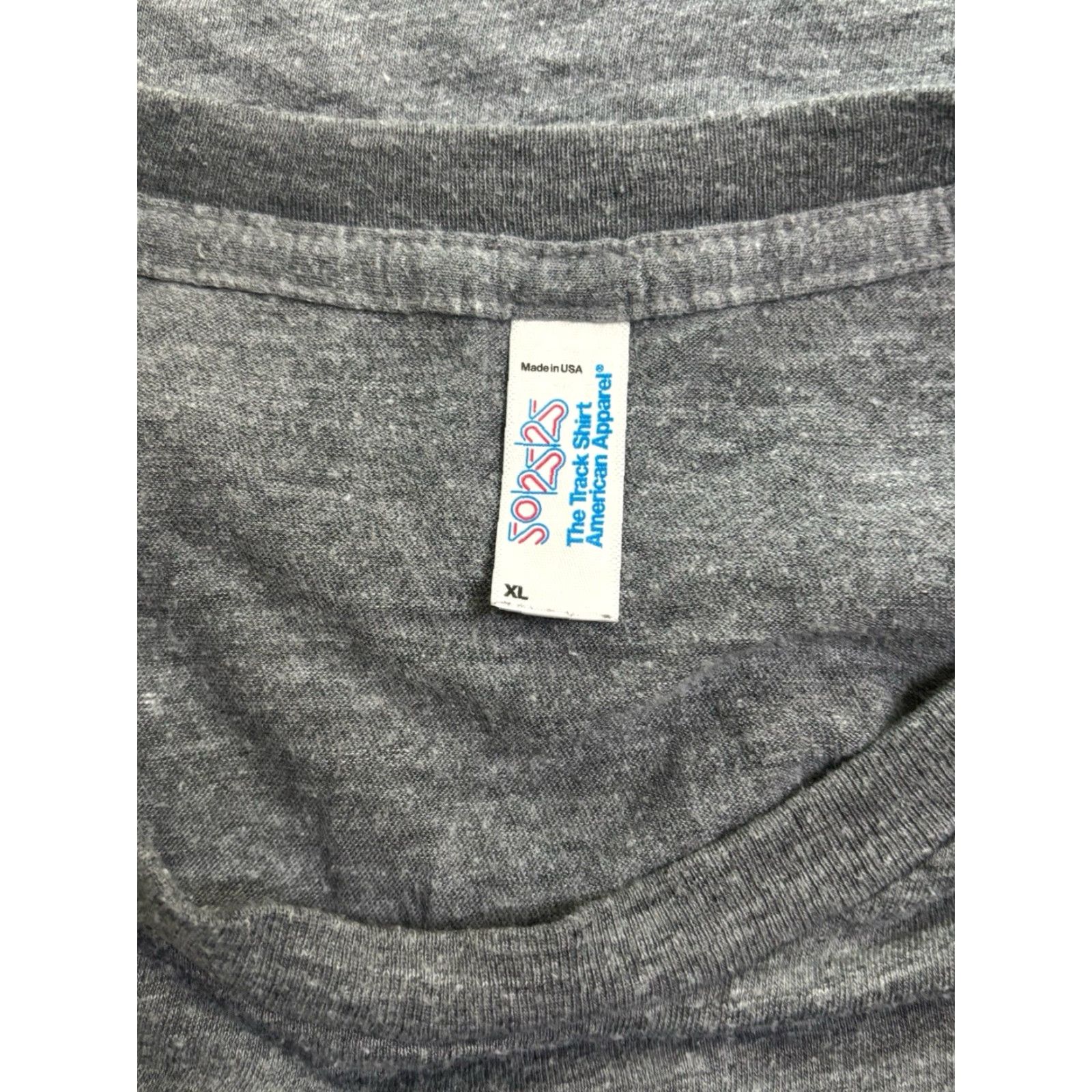 American Apparel VINTAGE American Apparel T-Shirt Mens XL Gray USA 2010s GUC Made in USA dot dash graphic tee Size US XL / EU 56 / 4 - 3 Thumbnail