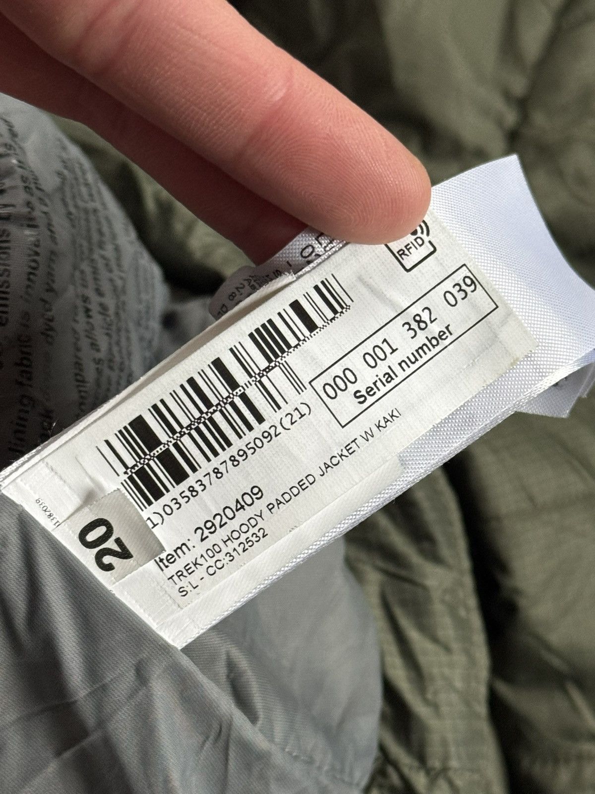 Mammut Decathlon Forclaz L/size wmns jacket padded hooded outdoor Size L / US 10 / IT 46 - 9 Thumbnail