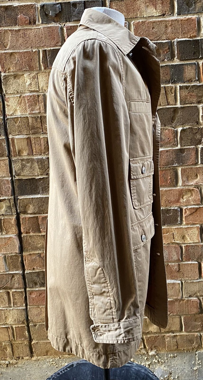Dsquared2 DSQ2 🇮🇹 Brown Cotton Twill Safari Leisure jacket 48 NWOT Size US M / EU 48-50 / 2 - 9 Thumbnail