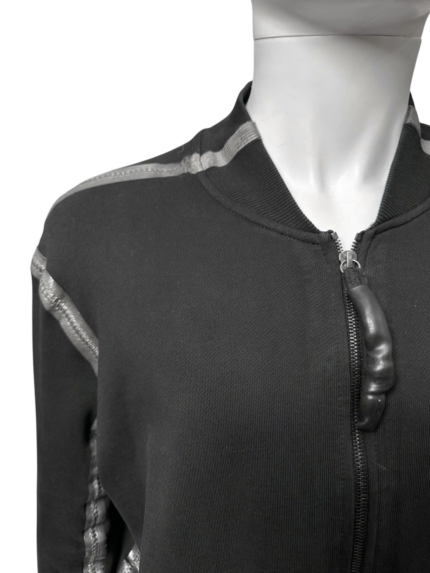 Isaac Sellam Experience Taped Seam Double Zip Sweater Size US XL / EU 56 / 4 - 6 Thumbnail