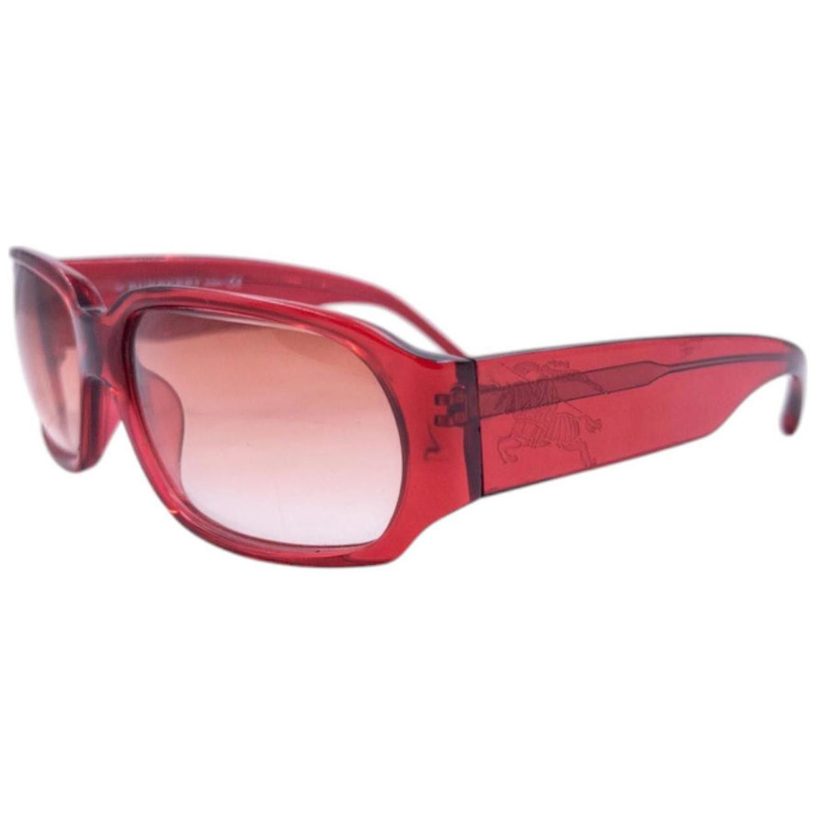 Burberry Vintage Burberry Embossed Sunglasses Size ONE SIZE - 1 Thumbnail