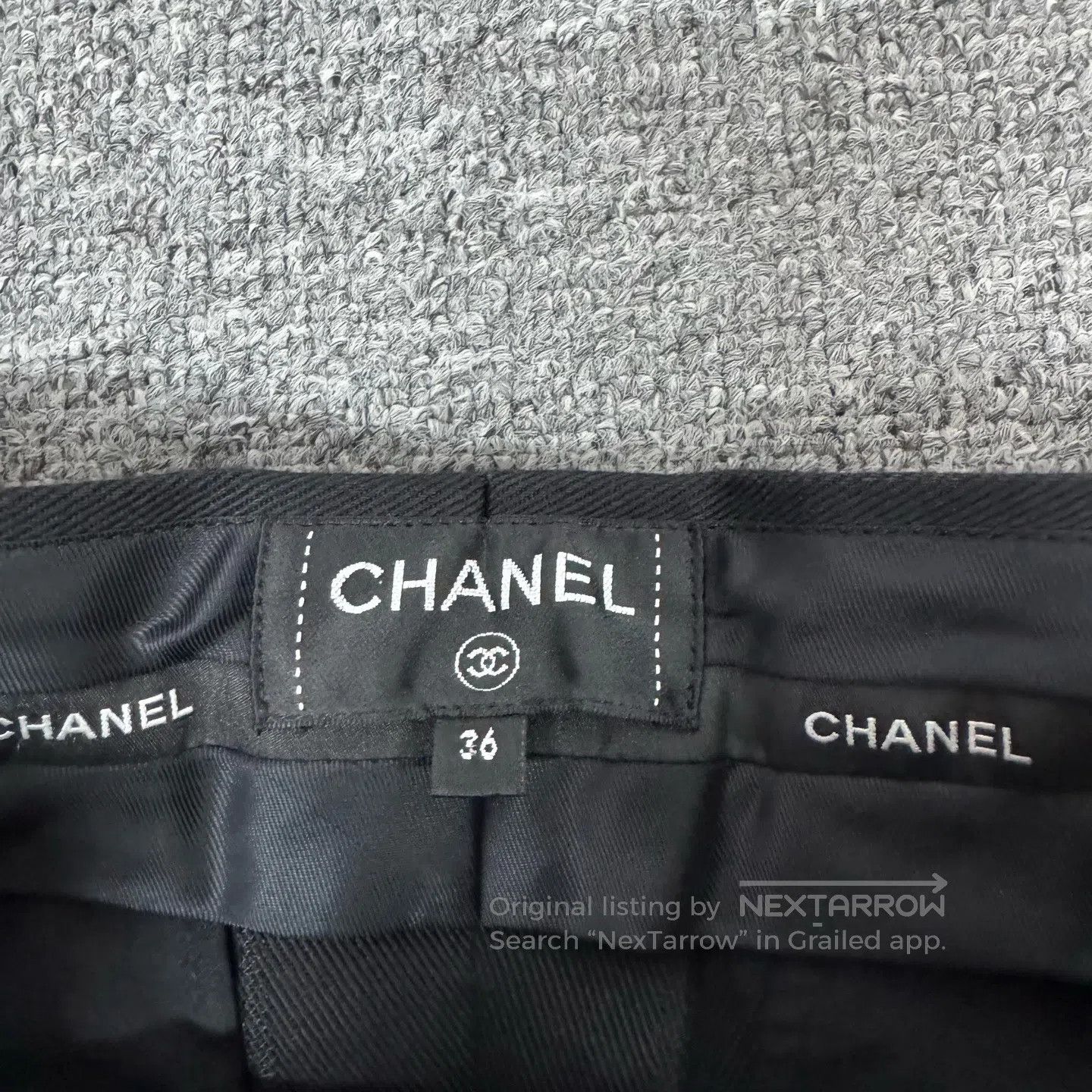 Chanel Chanel size 36 Black side striped casual pants| Size 28" / US 6 / IT 42 - 5 Thumbnail