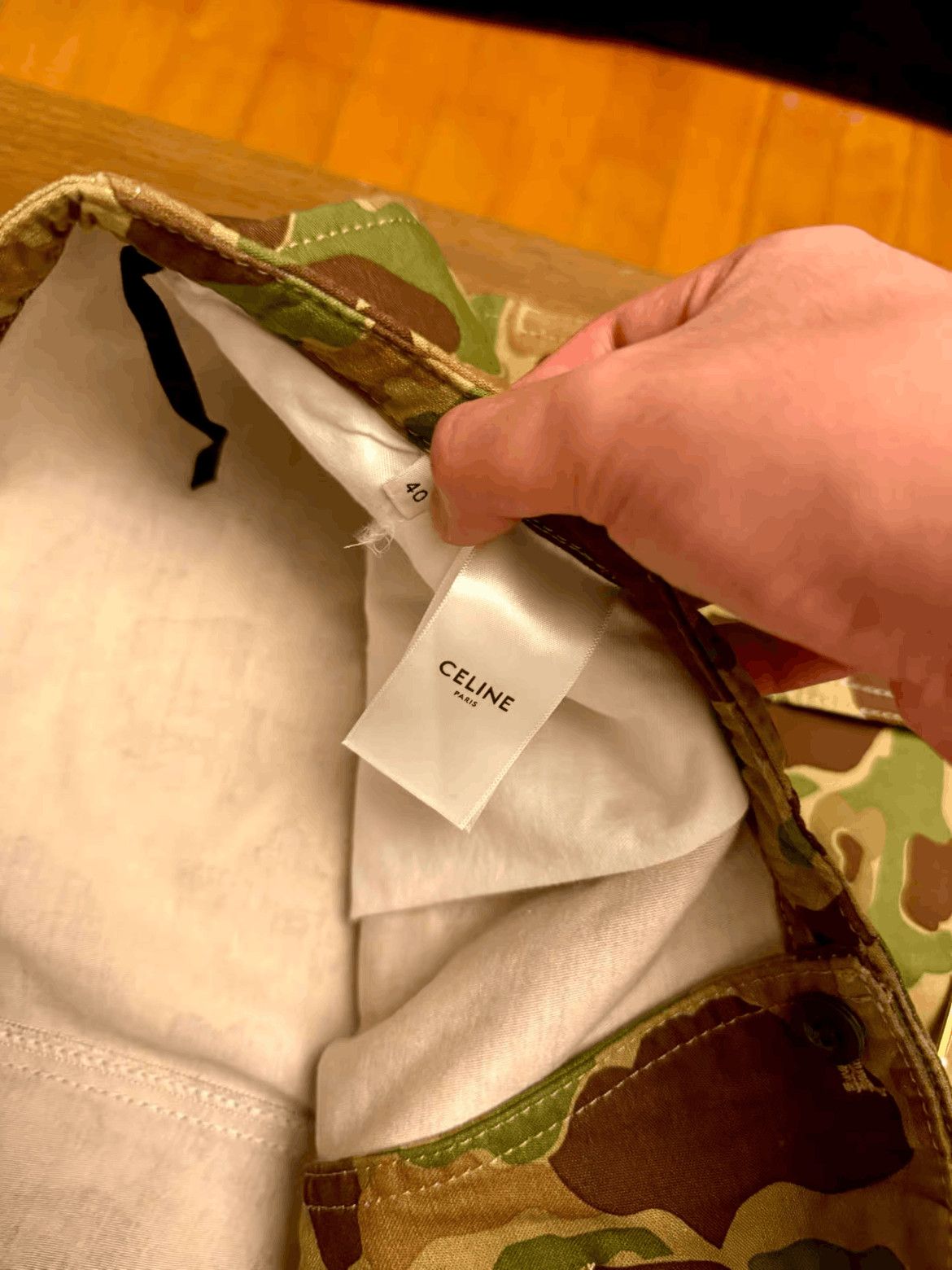 Celine Sz 40 Celine 23SS Camo Sweatpants Size US 32 / EU 48 - 5 Thumbnail