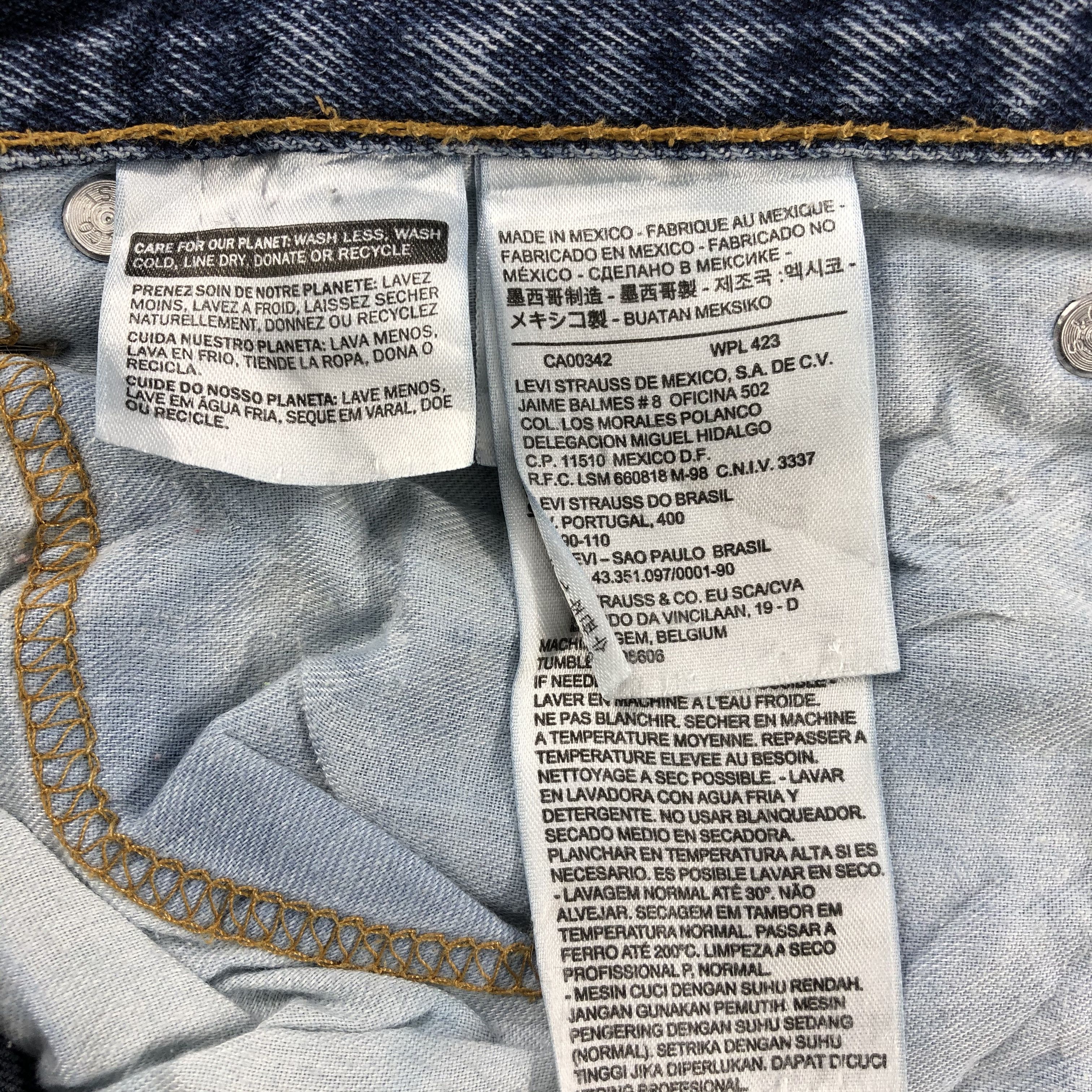 Levi's × Vintage Vintage Blue Wash Levis 505 Jeans-JM2533 Size US 33 - 17 Thumbnail