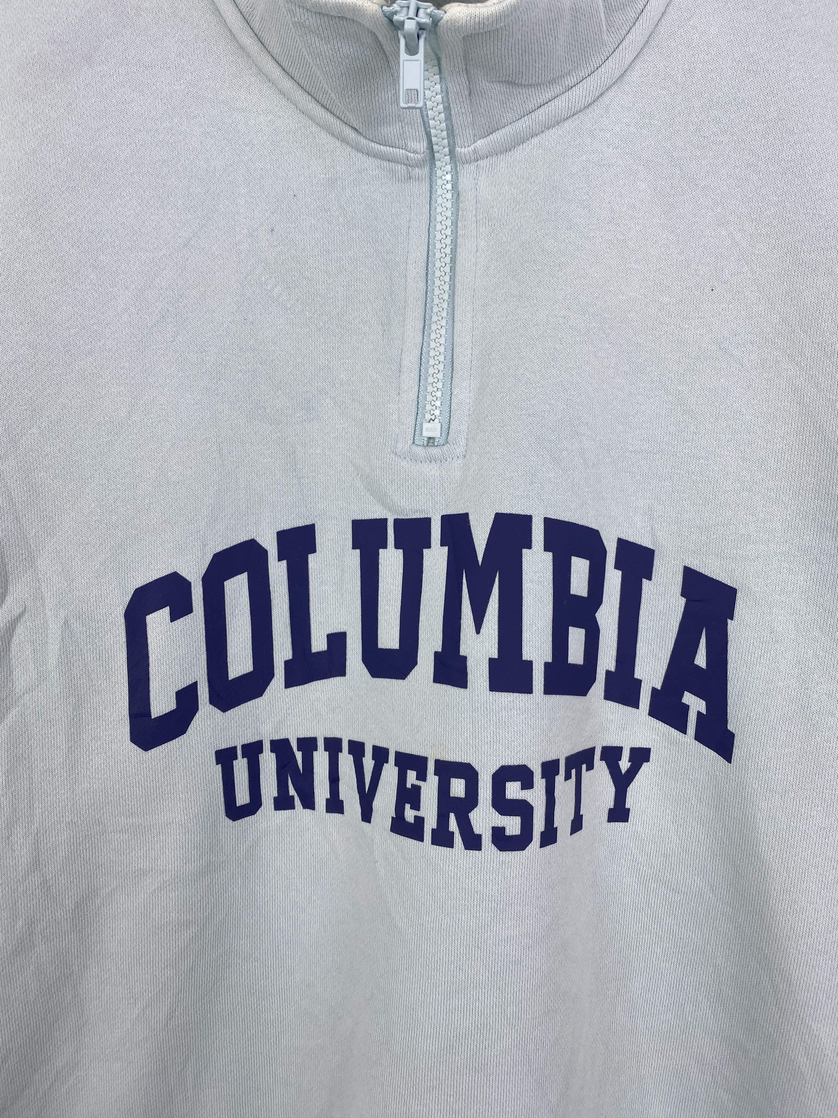 GU Vintage Columbia University Half Zipper SH0206 Size US L / EU 52-54 / 3 - 8 Thumbnail