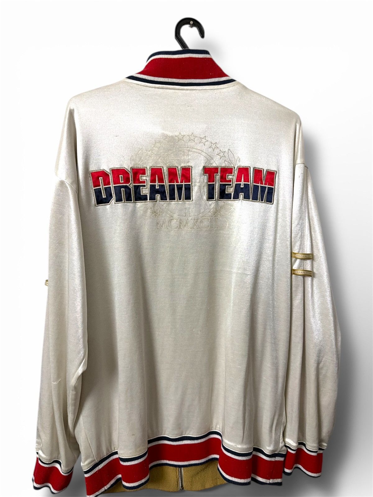 Nike vintage 1992 USA Olympic Dream Team basketball track jacket Size US L / EU 52-54 / 3 - 15 Thumbnail