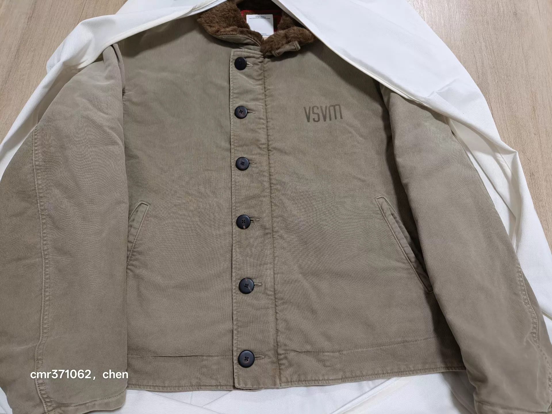 Visvim VISVIM 24SS PURSER DECK JKT Khaki G.CORDS Corduroy Size US XL / EU 56 / 4 - 7 Thumbnail