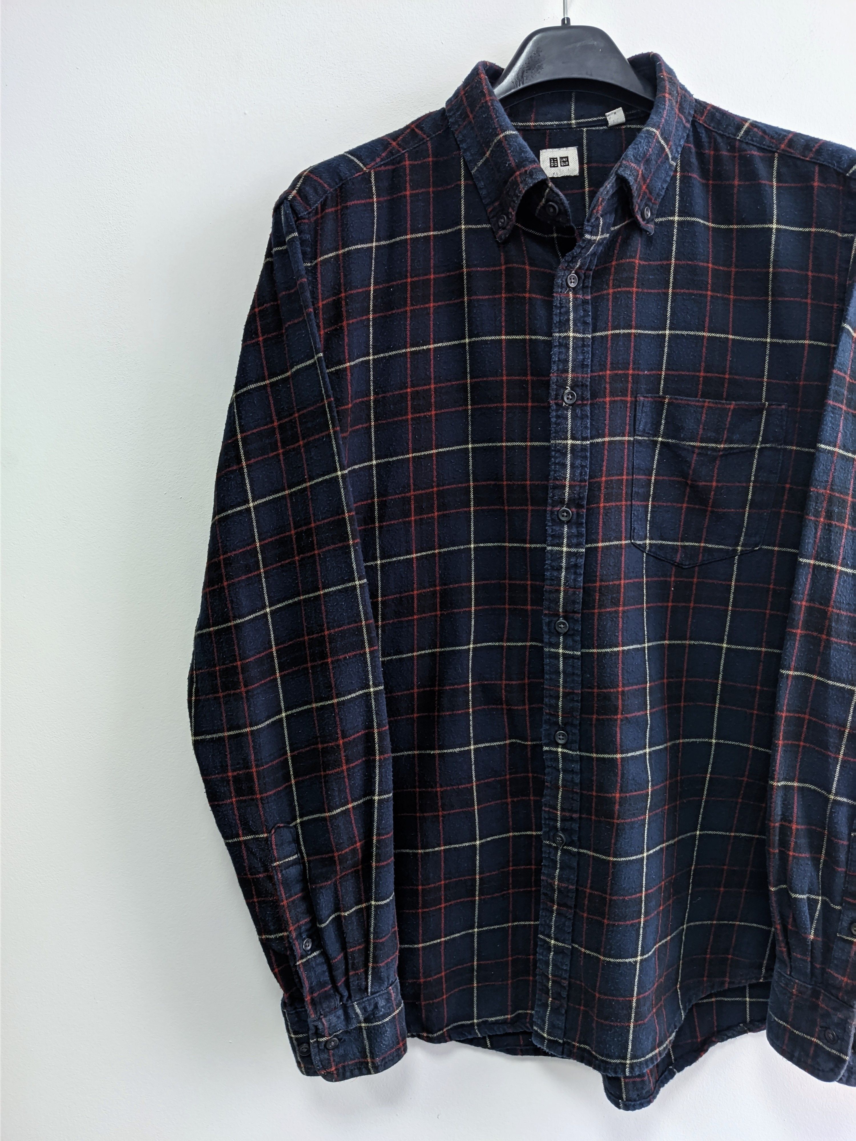Uniqlo uniqlo flanel shirt multicolor Size US M / EU 48-50 / 2 - 4 Thumbnail