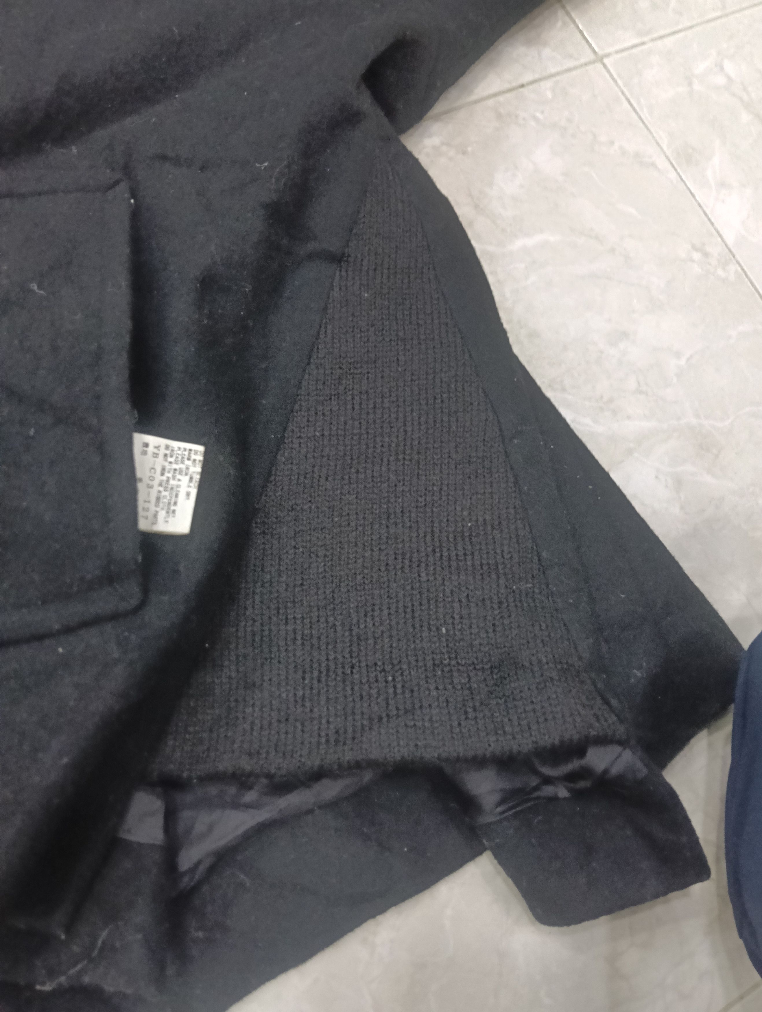 Yohji Yamamoto Y'S Cropped Wool Hooded Jacket Size US M / EU 48-50 / 2 - 13 Thumbnail