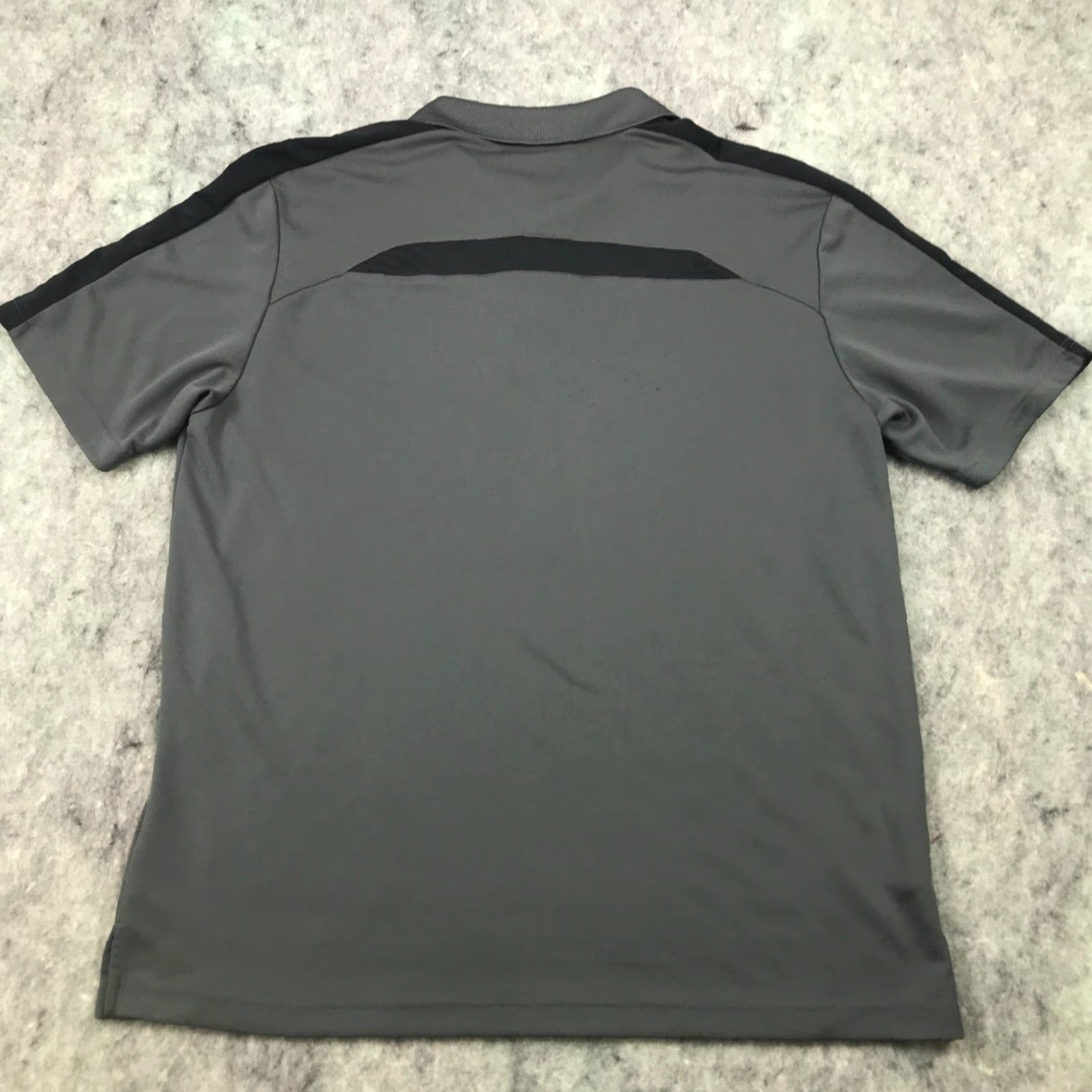 PGA Tour PGA TOUR Shirt Polo Golf Airflux Short Sleeve XXL Gray 100% Polyester Breathable Size US XXL / EU 58 / 5 - 6 Thumbnail