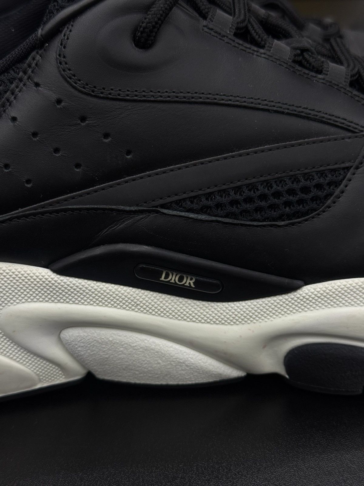 Dior Black White B22 Size 47EU/14US $1200 Discontinued