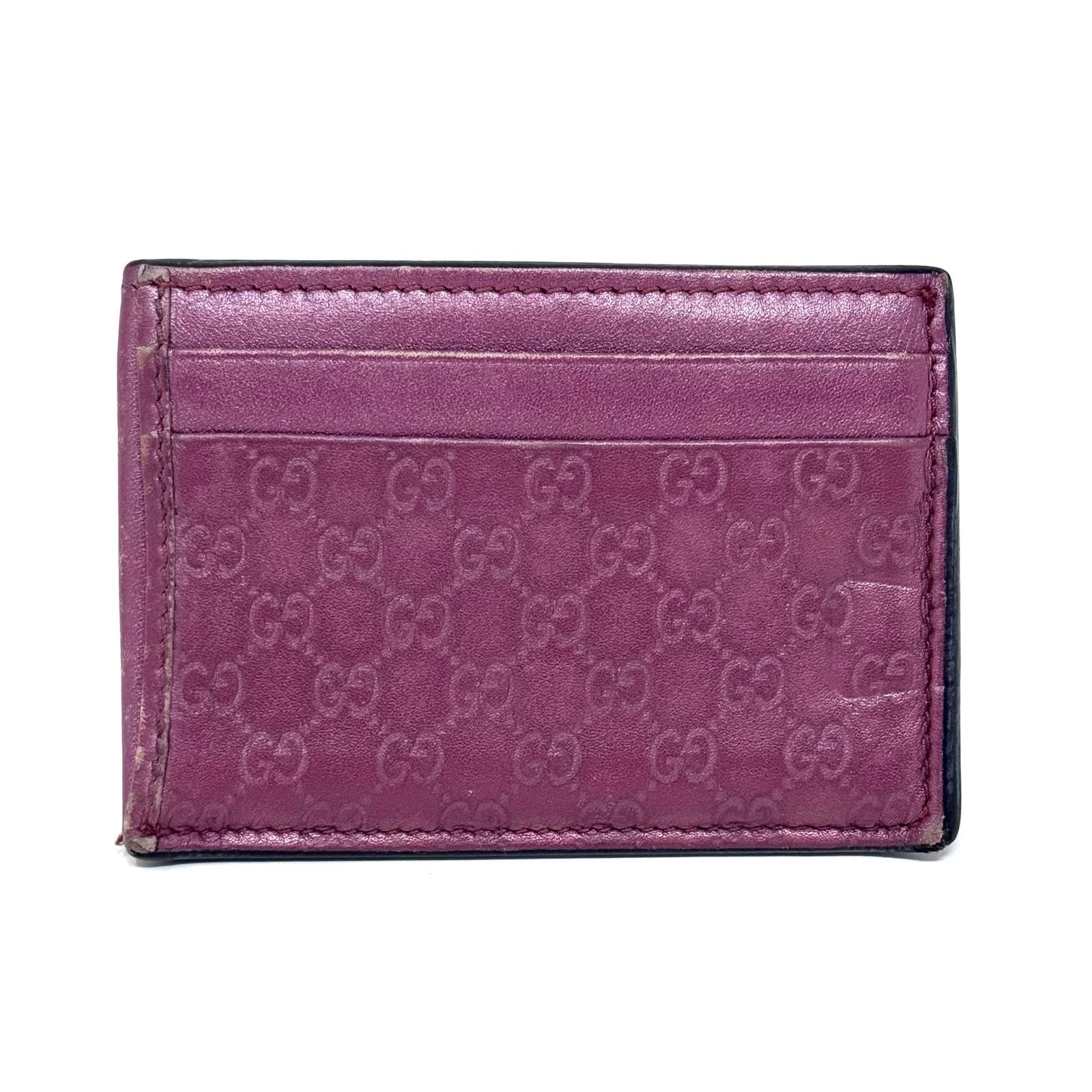 Gucci Gucci Purple Cardholder Wallet Size ONE SIZE - 1 Thumbnail