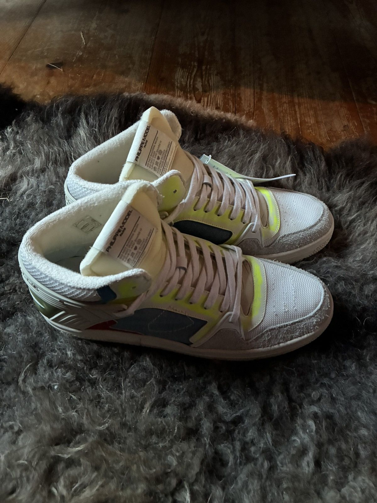 Philippe Model Philippe Model Paris Le Grande Lace-Up Sneaker Size US 11.5 / EU 44-45 - 3 Thumbnail