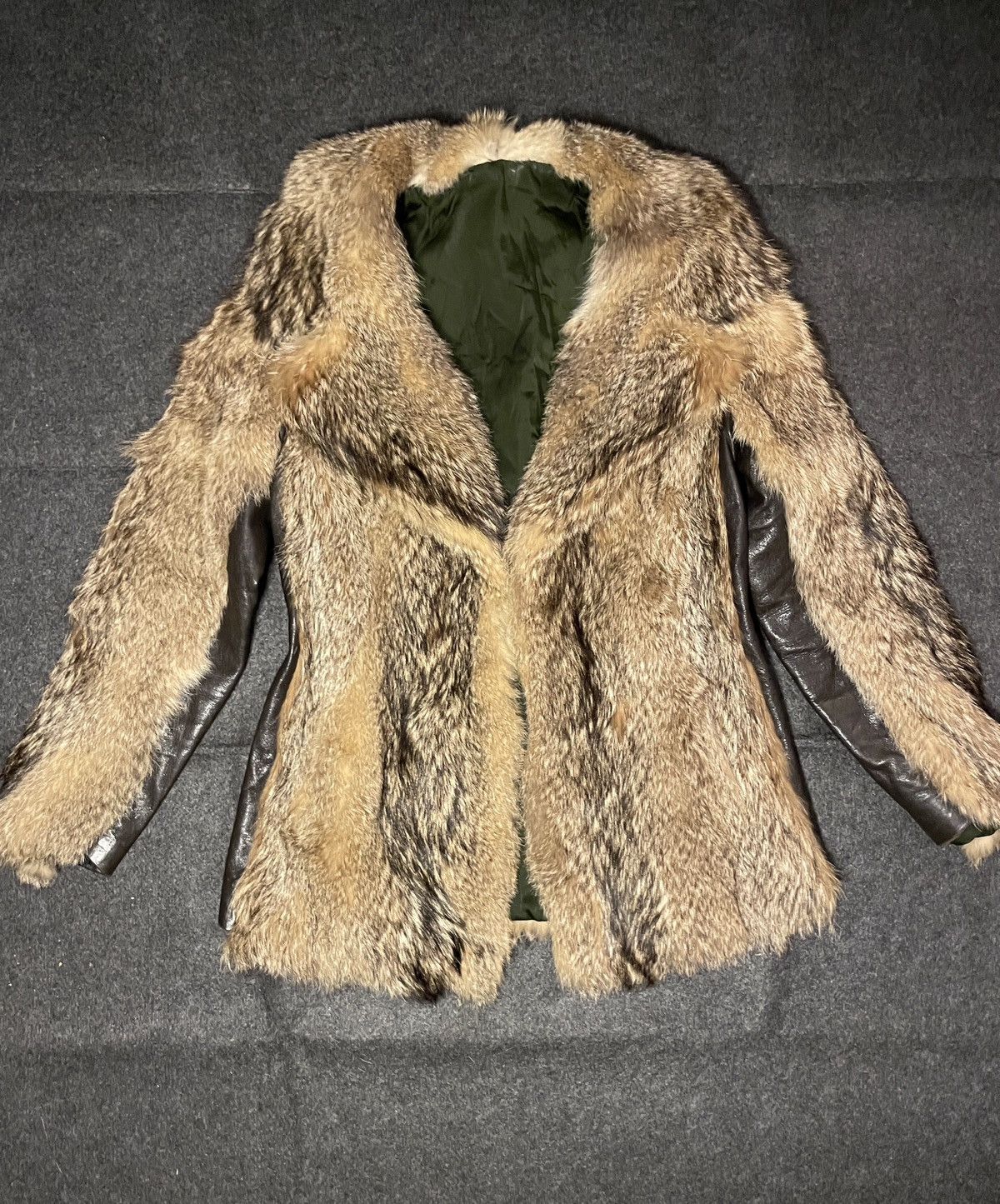 Hysteric Glamour Real Fox Fur and Leather Womens Jacket Size XS / US 0-2 / IT 36-38 - 1 Thumbnail