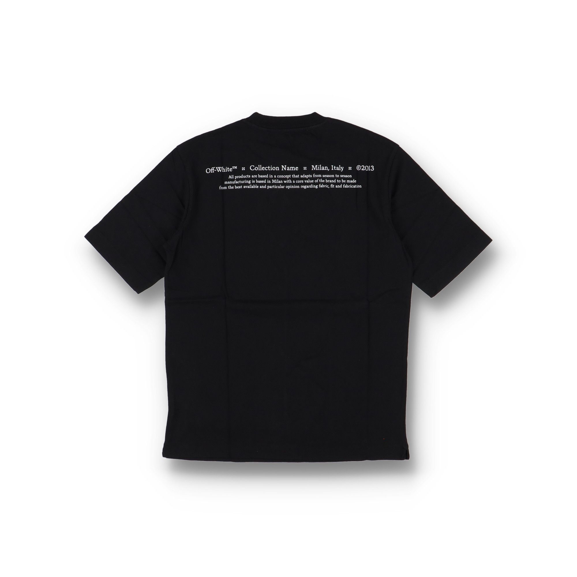 Off-White Black Caravaggio Boy Skate Oversized T-Shirt Size US XXS / EU 40 - 8 Thumbnail