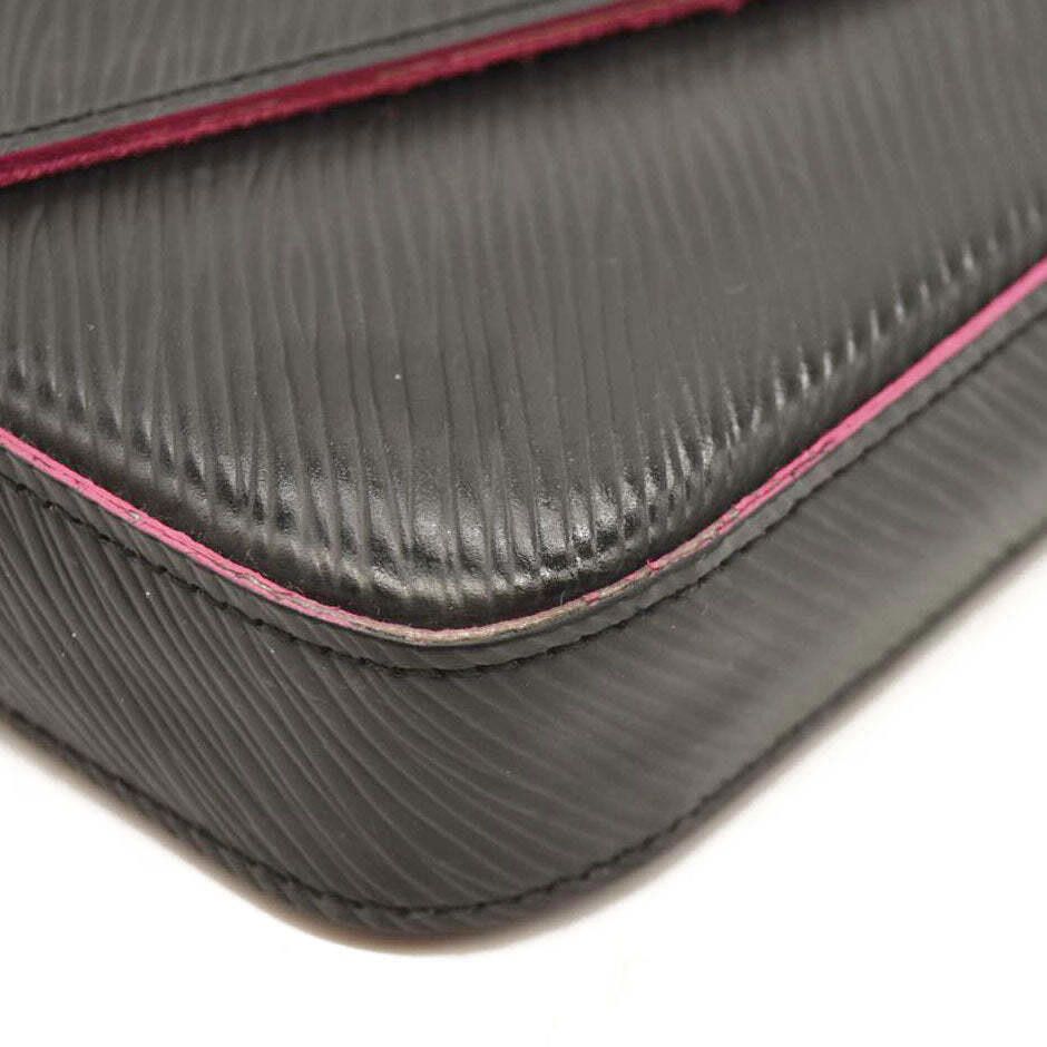 Louis Vuitton Louis Vuitton Epi Pochette Felicie Black Hot Pink Size ONE SIZE - 5 Thumbnail