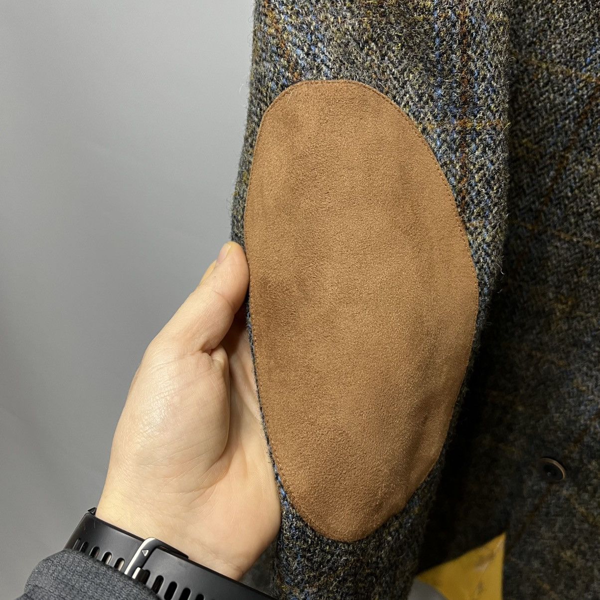 Harris Tweed Harris Tweed Wool Slim Fit Blazer Jacket men’s Size 50L - 8 Thumbnail
