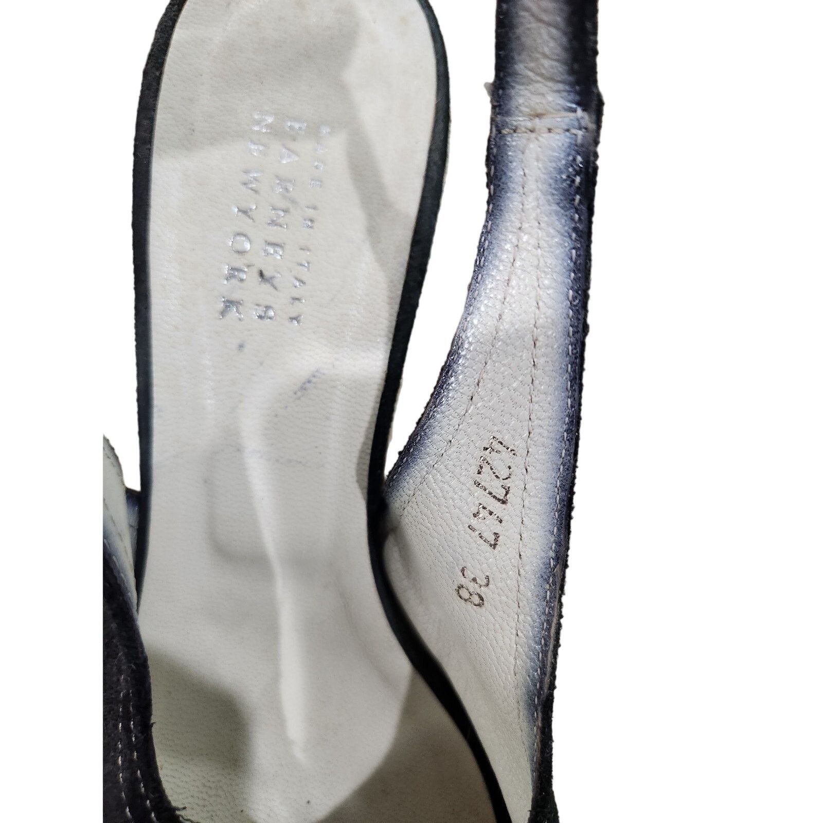 Barneys New York Barneys New York chunky heel open toe - size 38 - 7.5/8 US Size US 8 / IT 38 - 6 Thumbnail