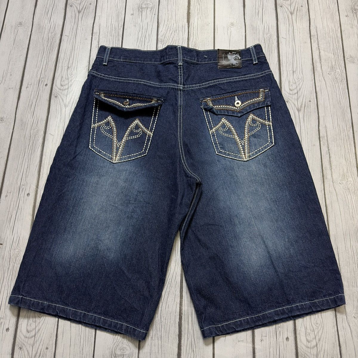 Vintage Vintage Red Ape jean shorts Size US 36 / EU 52 - 2 Thumbnail