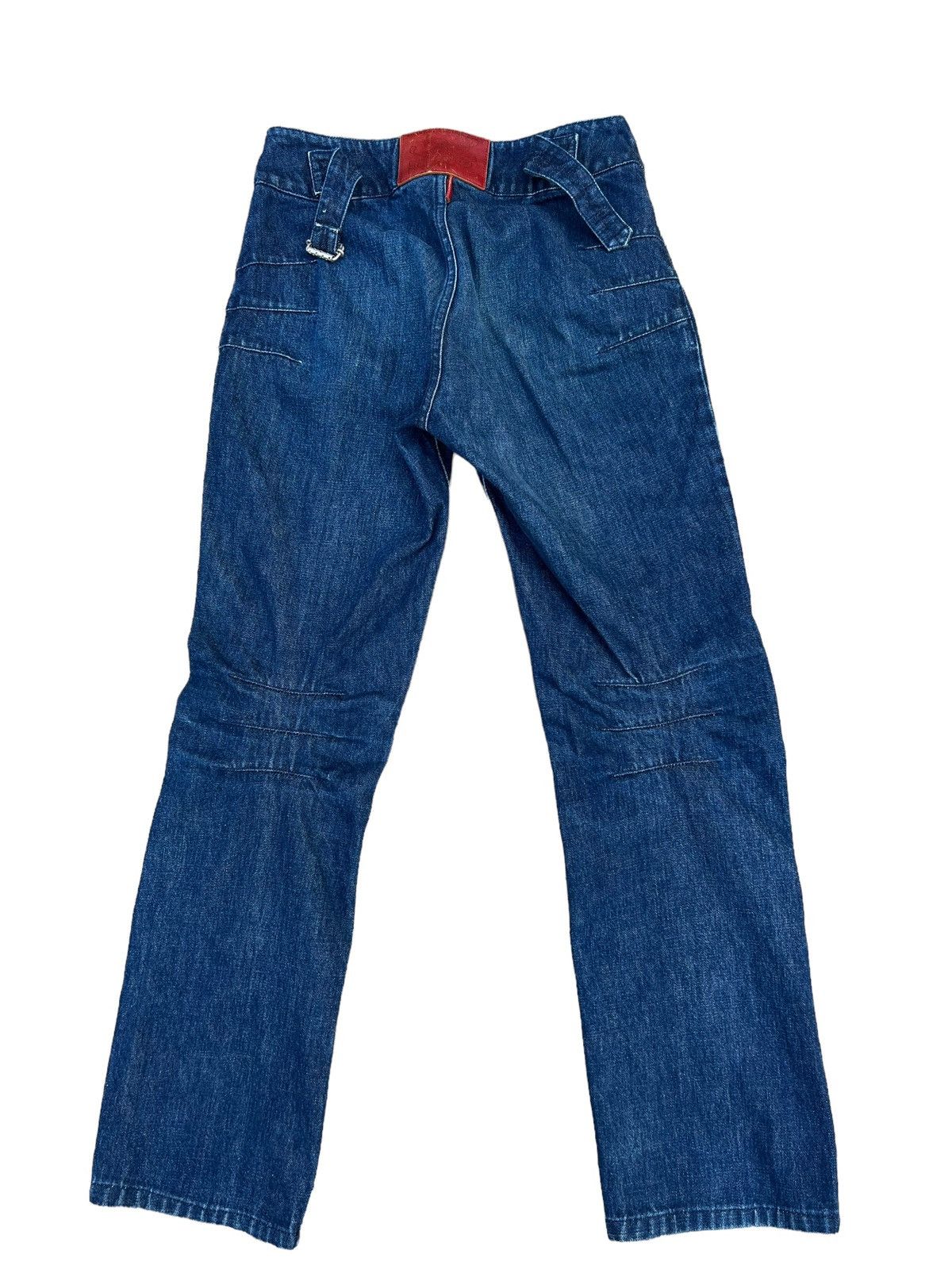 Vintage Vintage Yuji Yamada Furnishings Cinch Back Denim Jeans Size US 30 / EU 46 - 11 Thumbnail