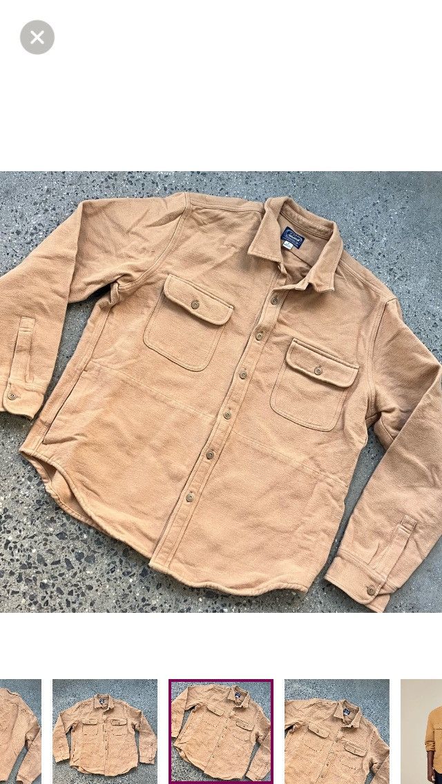 J.Crew J Crew Heavyweight Chamois Workshirt Large Size US L / EU 52-54 / 3 - 12 Thumbnail