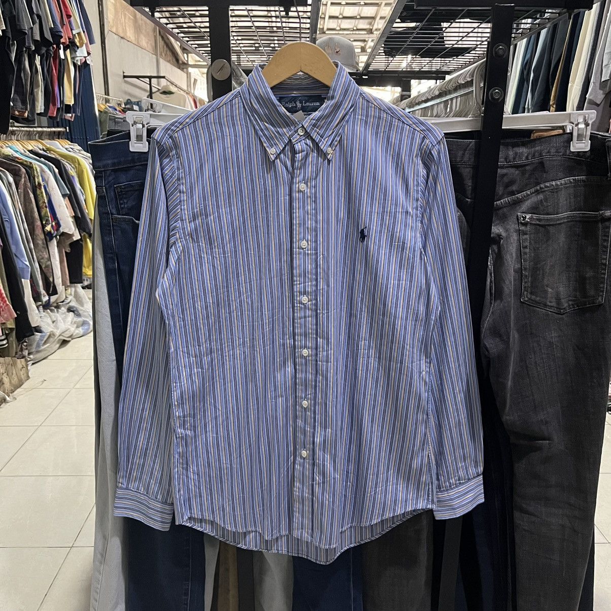 Ralph Lauren Ralph laurnt Stripe Button long sleeve Size US S / EU 44-46 / 1 - 1 Thumbnail