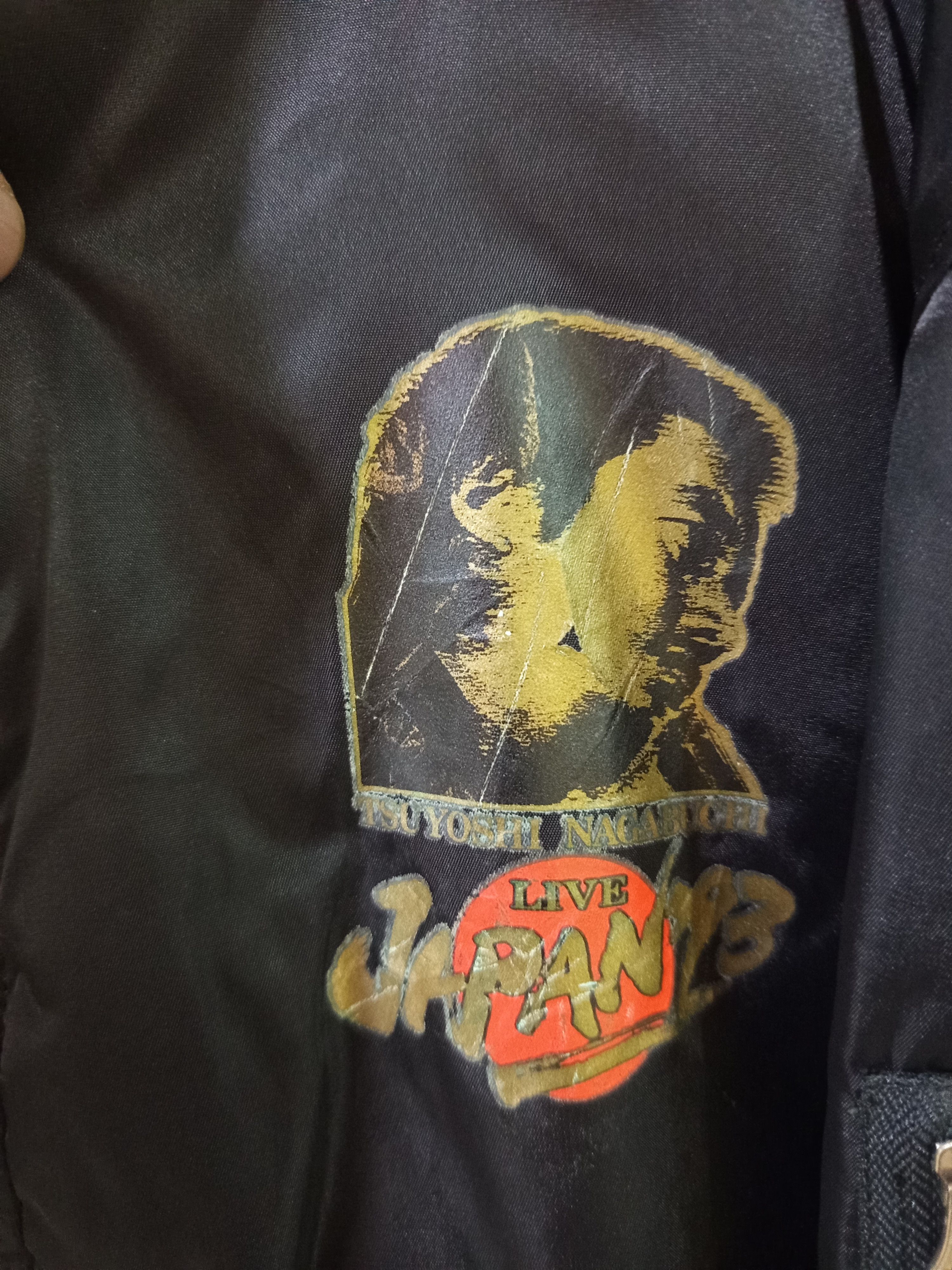Vintage Tsuyoshi Nagabuchi Live In Japan 93 Bomber Jacket Size US L / EU 52-54 / 3 - 4 Thumbnail