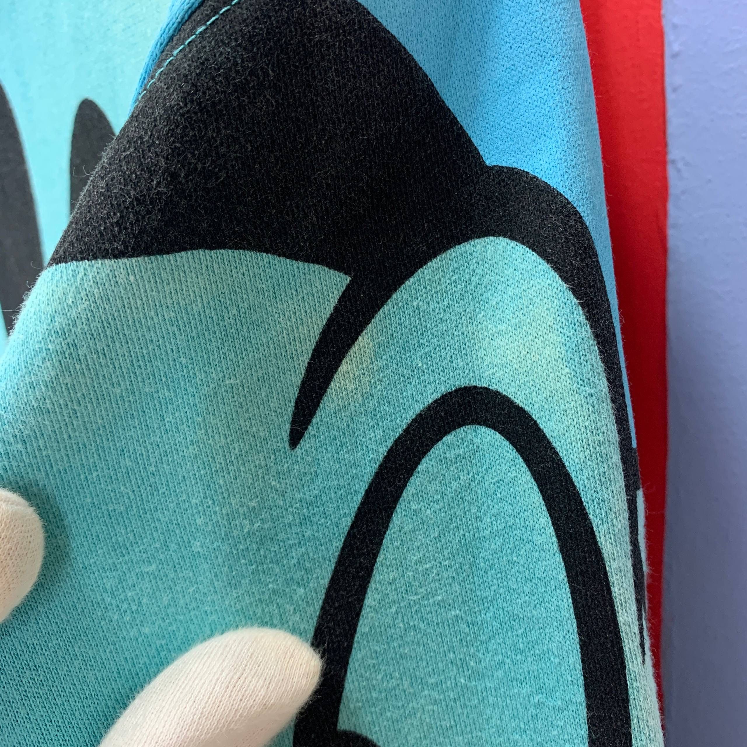 Disney Vintage MICKEY MOUSE Full Print Hoodie #2578/V Size US M / EU 48-50 / 2 - 8 Thumbnail