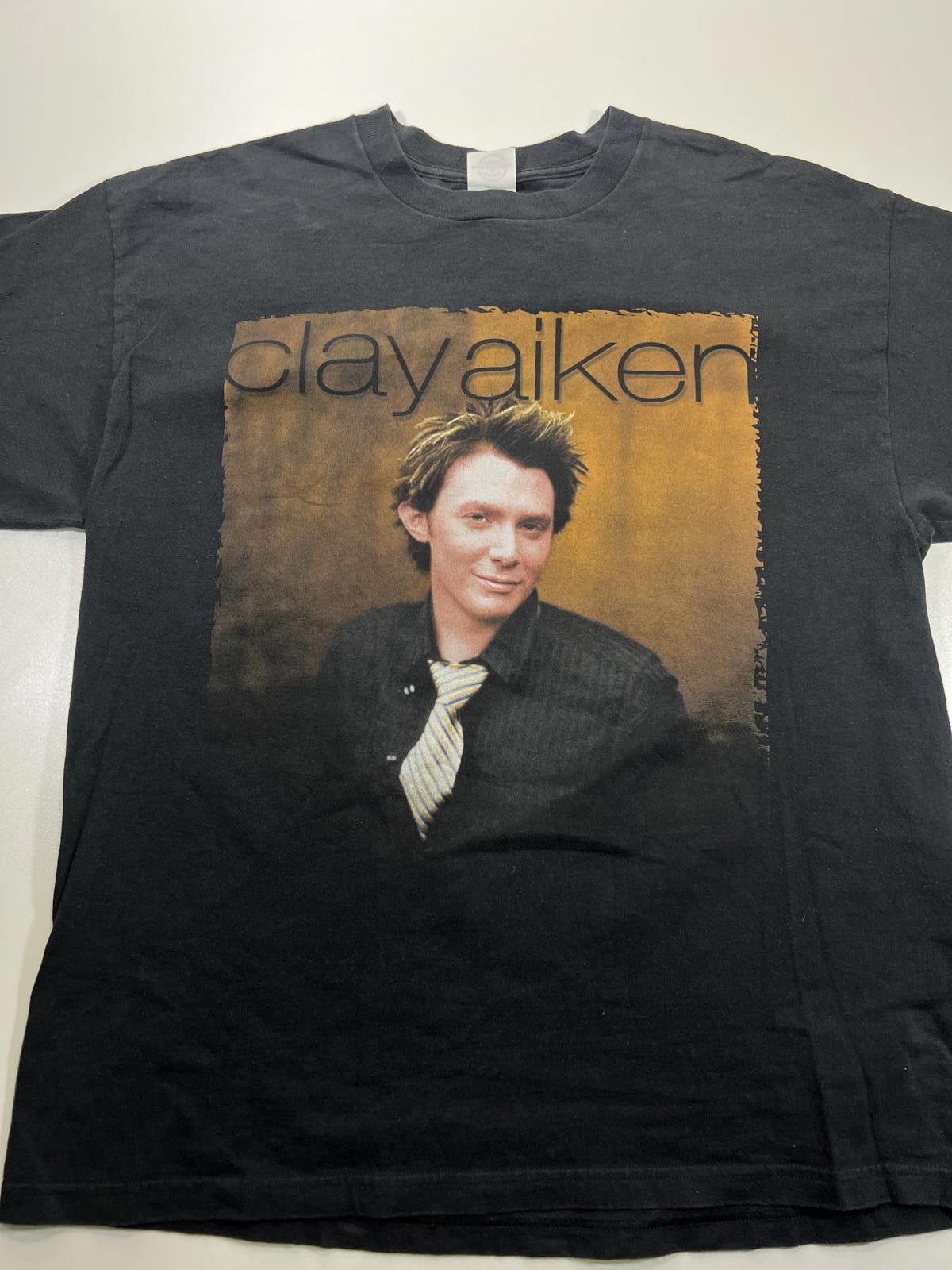 Other Clay Aiken Vintage Black Graphic T-Shirt Size ONE SIZE - 1 Thumbnail