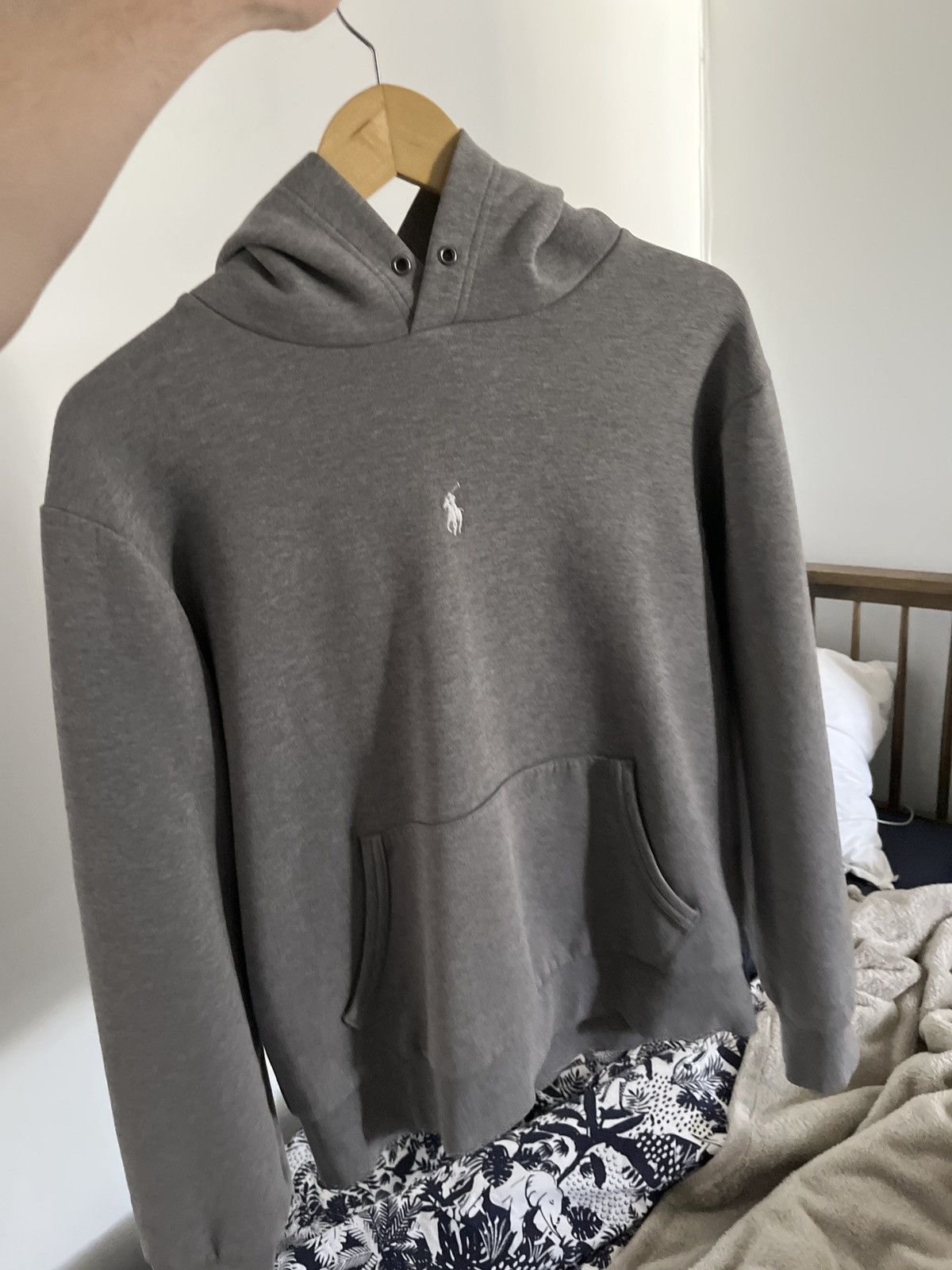 Polo Ralph Lauren grey polo hoodie Size US M / EU 48-50 / 2 - 1 Thumbnail
