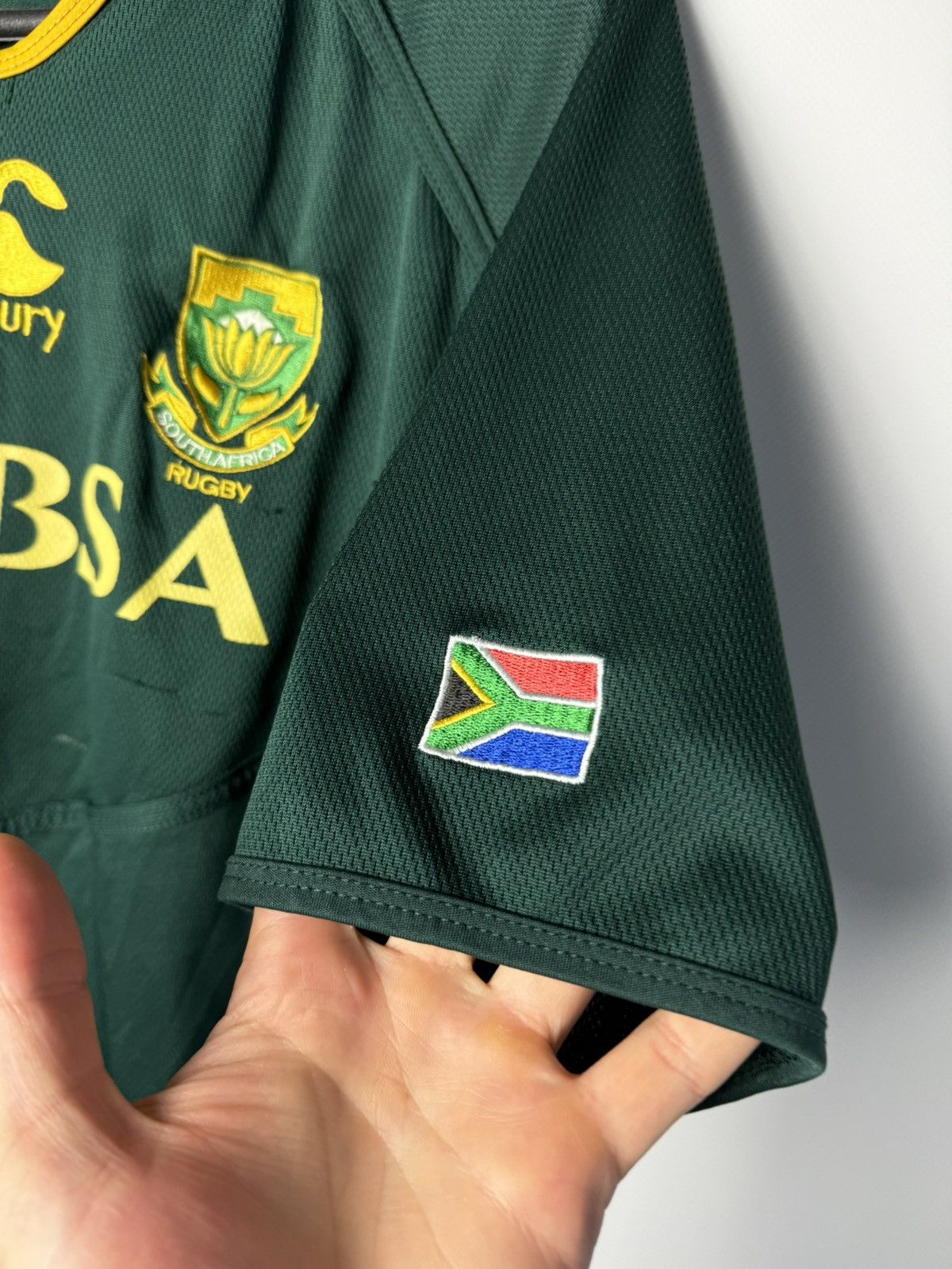 Canterbury of New Zealand South Africa Rugby World Cup 2011 Shirt Jersey Canterbury Size US L / EU 52-54 / 3 - 4 Thumbnail